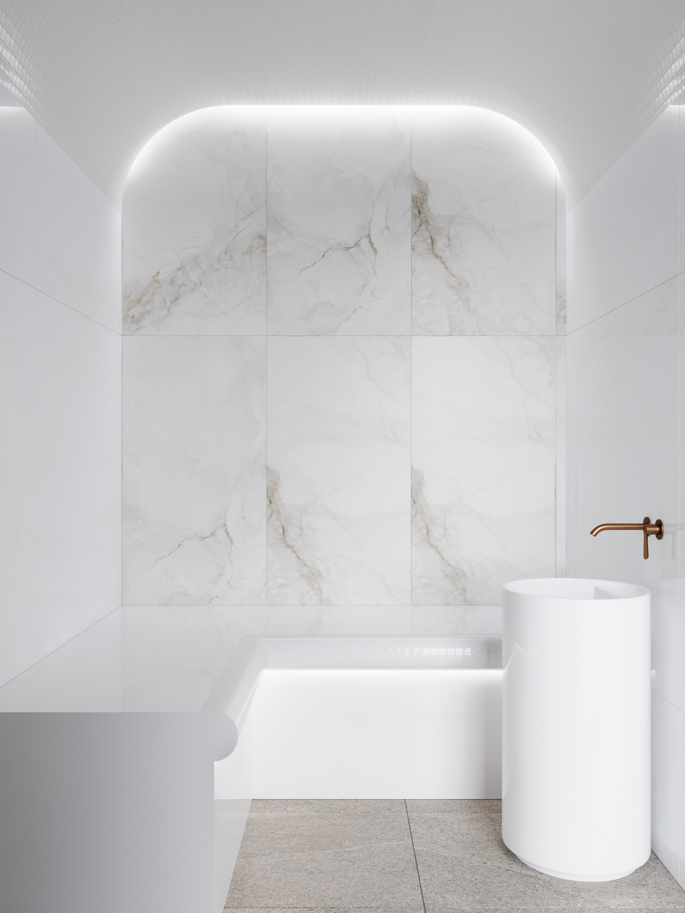 Баня-хамам на 20 кв.метрах — Изображение №1 — 3D на Dprofile