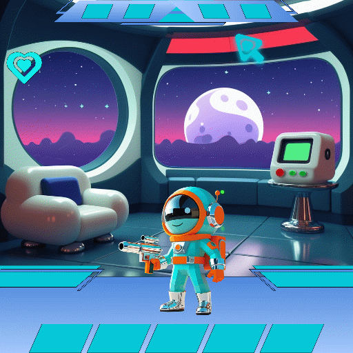 Example game design "SPACE HERO" — Изображение №2 — Интерфейсы, Анимация на Dprofile