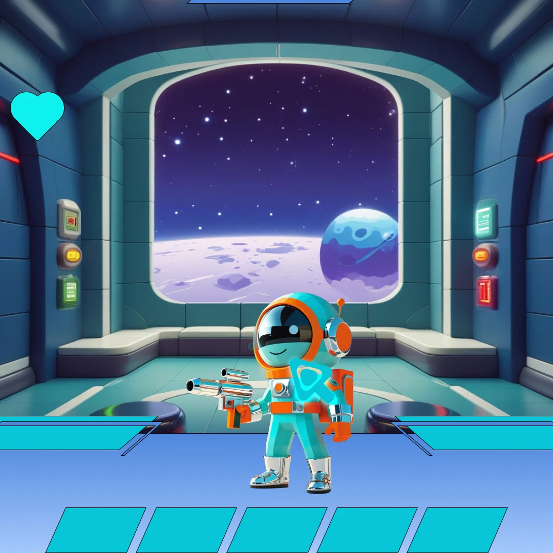 Example game design "SPACE HERO" — Изображение №3 — Интерфейсы, Анимация на Dprofile