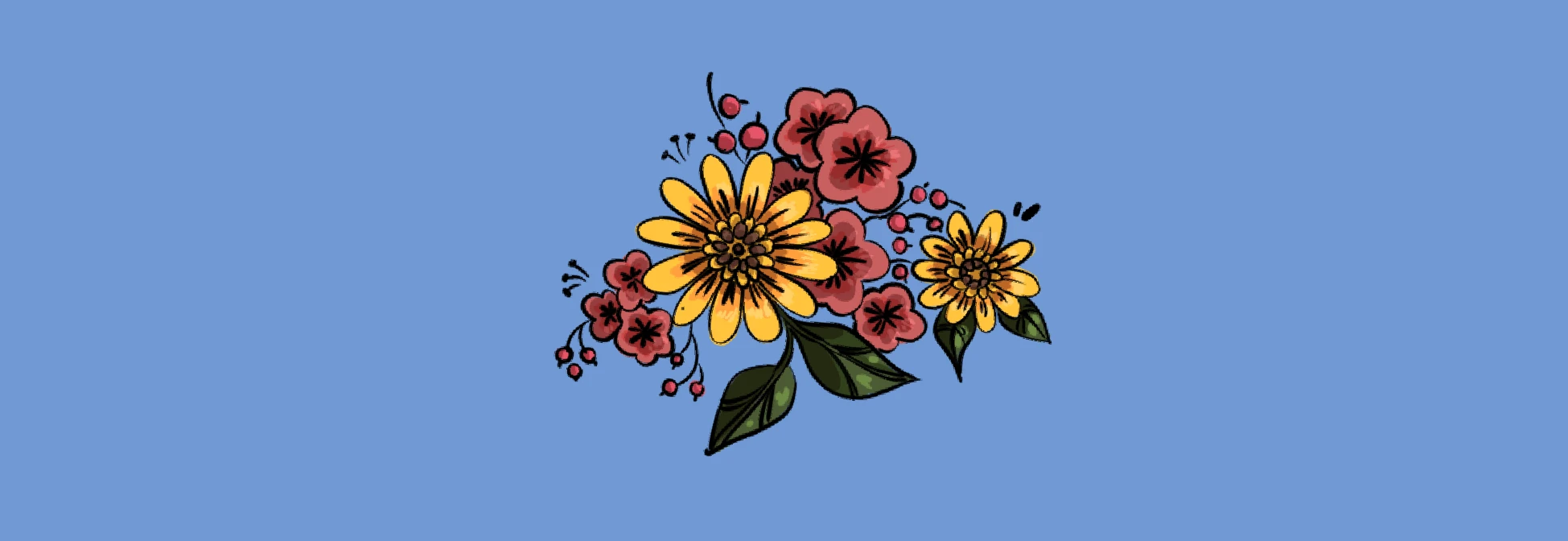 Обложка и леттеринг для книги "И будут цветы" Д.Андреевой. — Изображение №4 — Иллюстрация, Графика на Dprofile