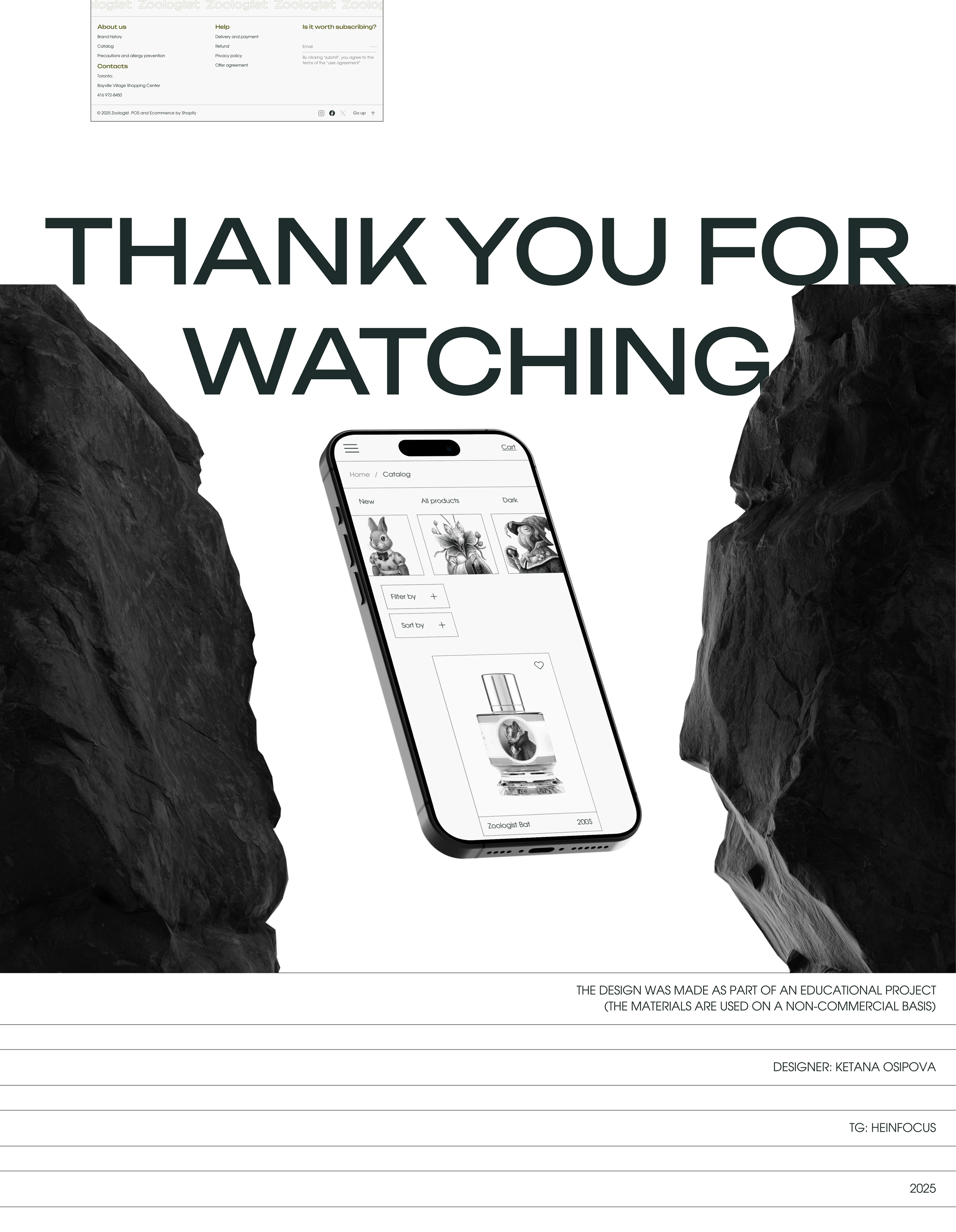 Zoologist / online store — Изображение №9 — Интерфейсы, Брендинг на Dprofile