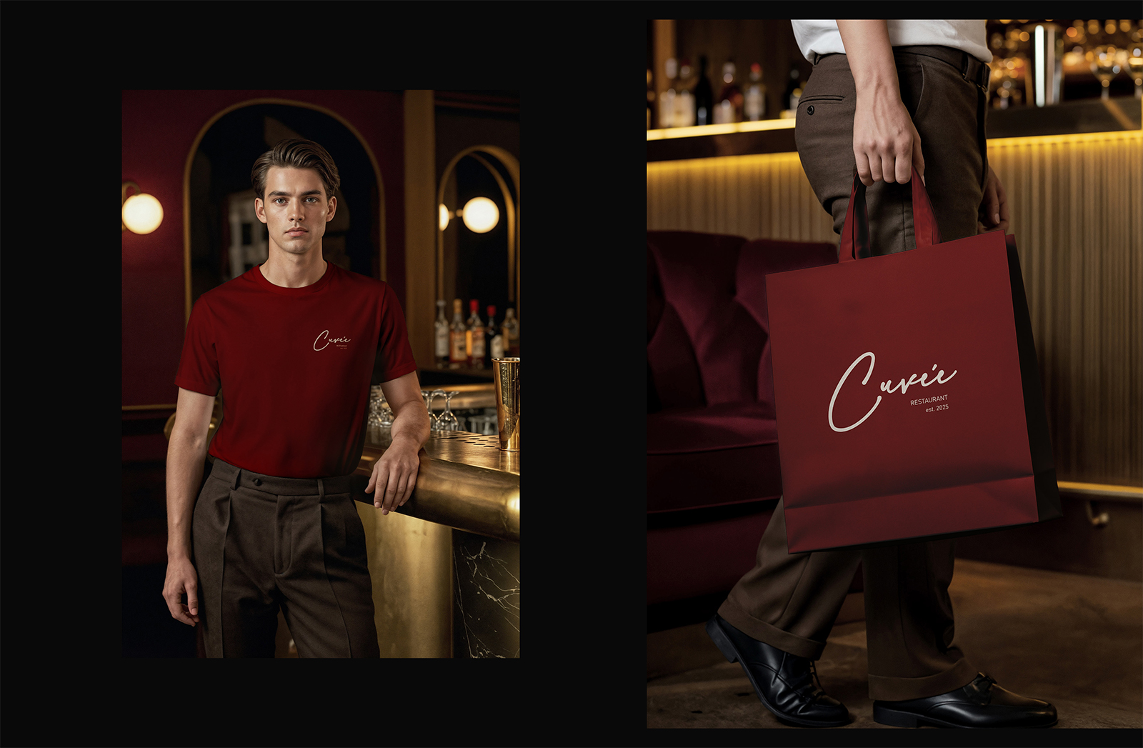 Cuvée | Брендинг ресторана — Изображение №11 — Брендинг на Dprofile