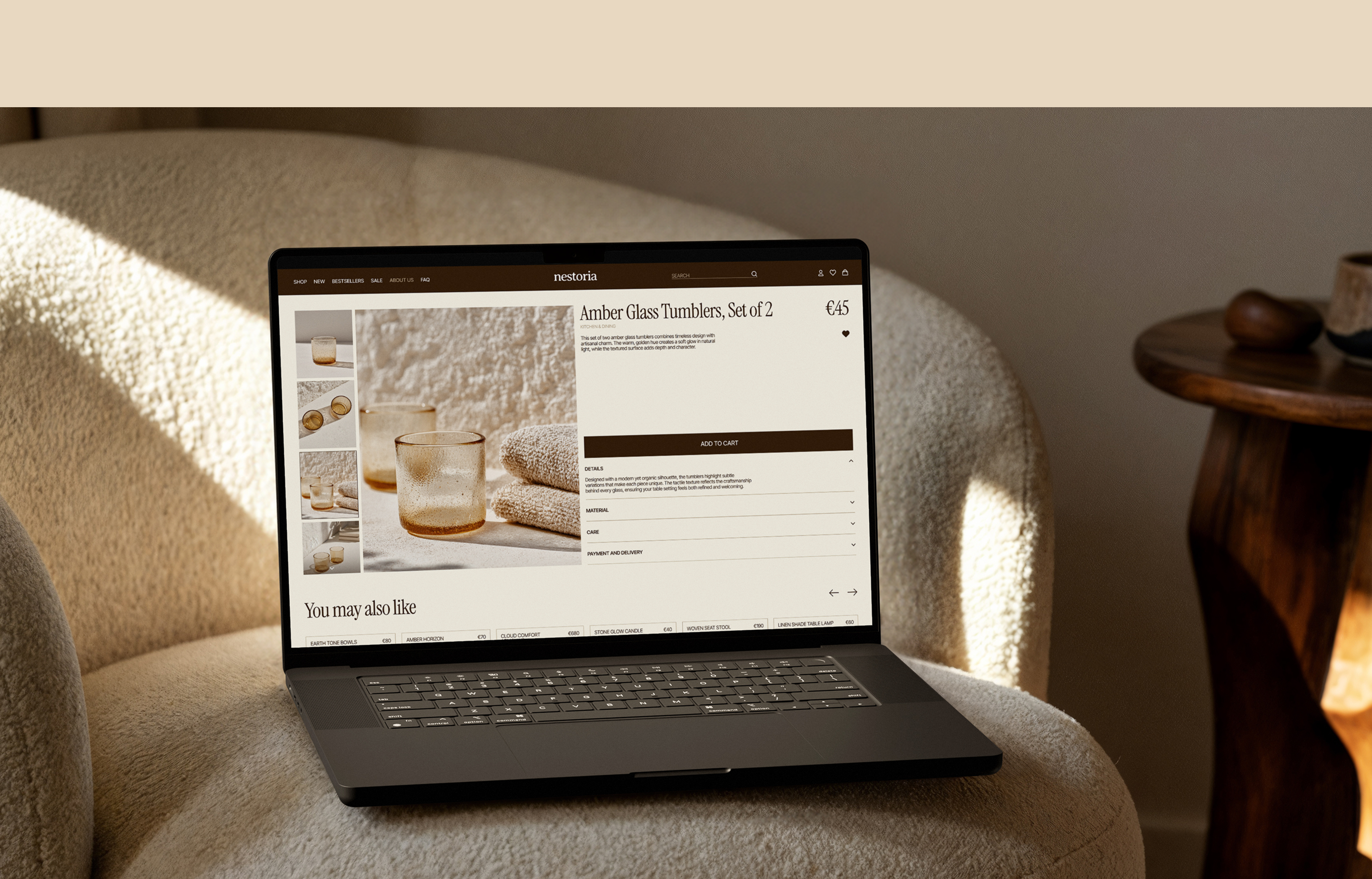 Nestoria | E-commerce website concept — Изображение №7 — Интерфейсы на Dprofile