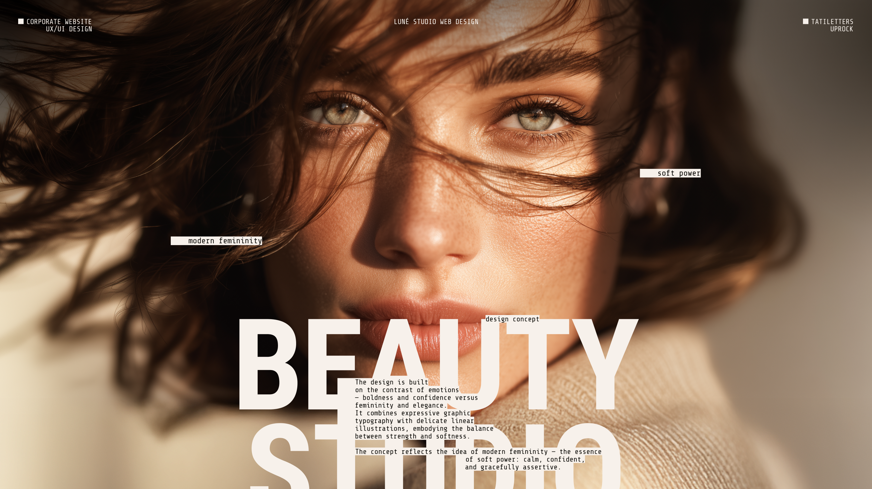 Beauty studio | Web design — Изображение №1 — Интерфейсы на Dprofile