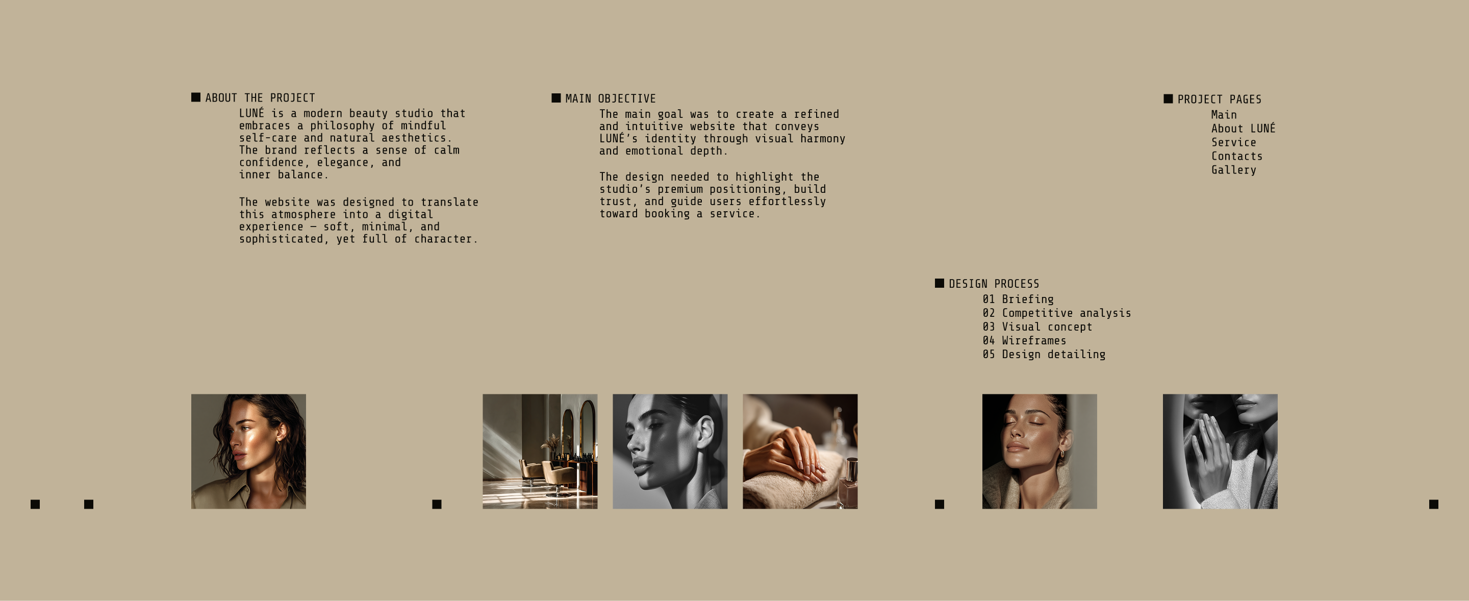 Beauty studio | Web design — Изображение №2 — Интерфейсы на Dprofile
