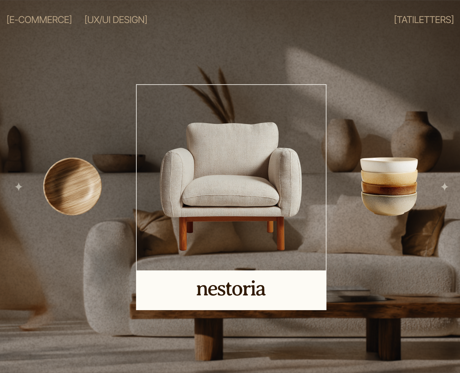 Nestoria | E-commerce website concept на Dprofile
