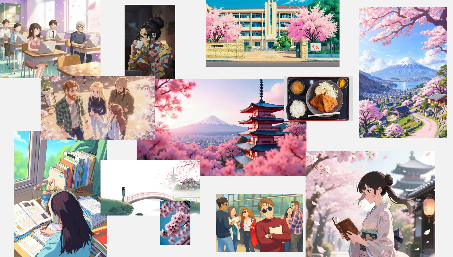 HANAMI — онлайн-школа японского языка — Изображение №7 — Интерфейсы, Брендинг на Dprofile