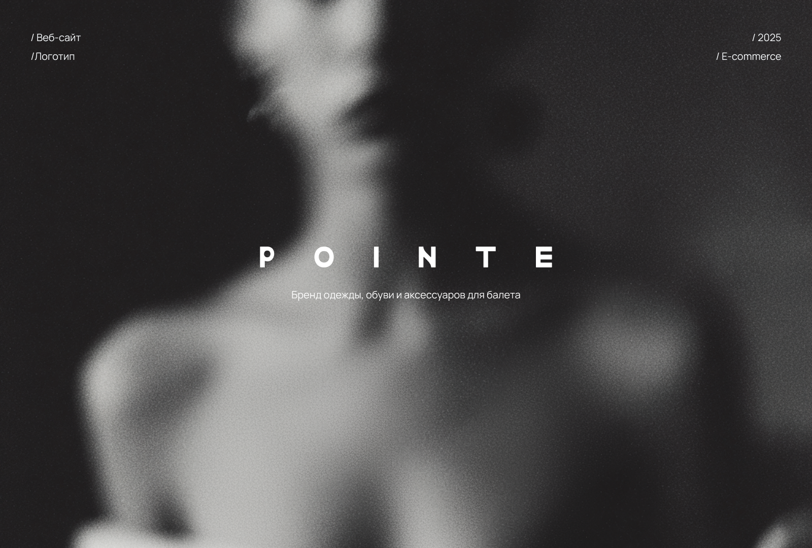 Веб-сайт POINTE — Изображение №1 — Интерфейсы, Брендинг на Dprofile