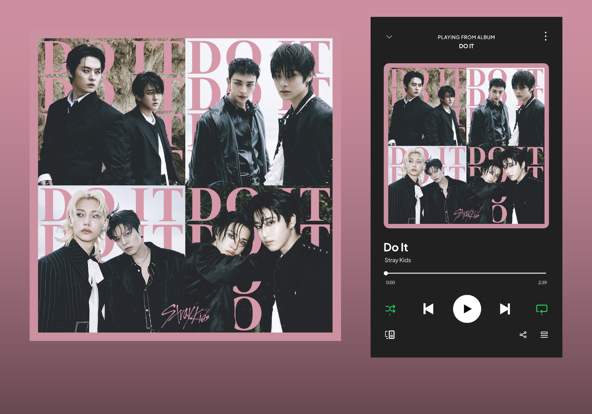 DO IT album cover — Изображение №3 — Графика на Dprofile