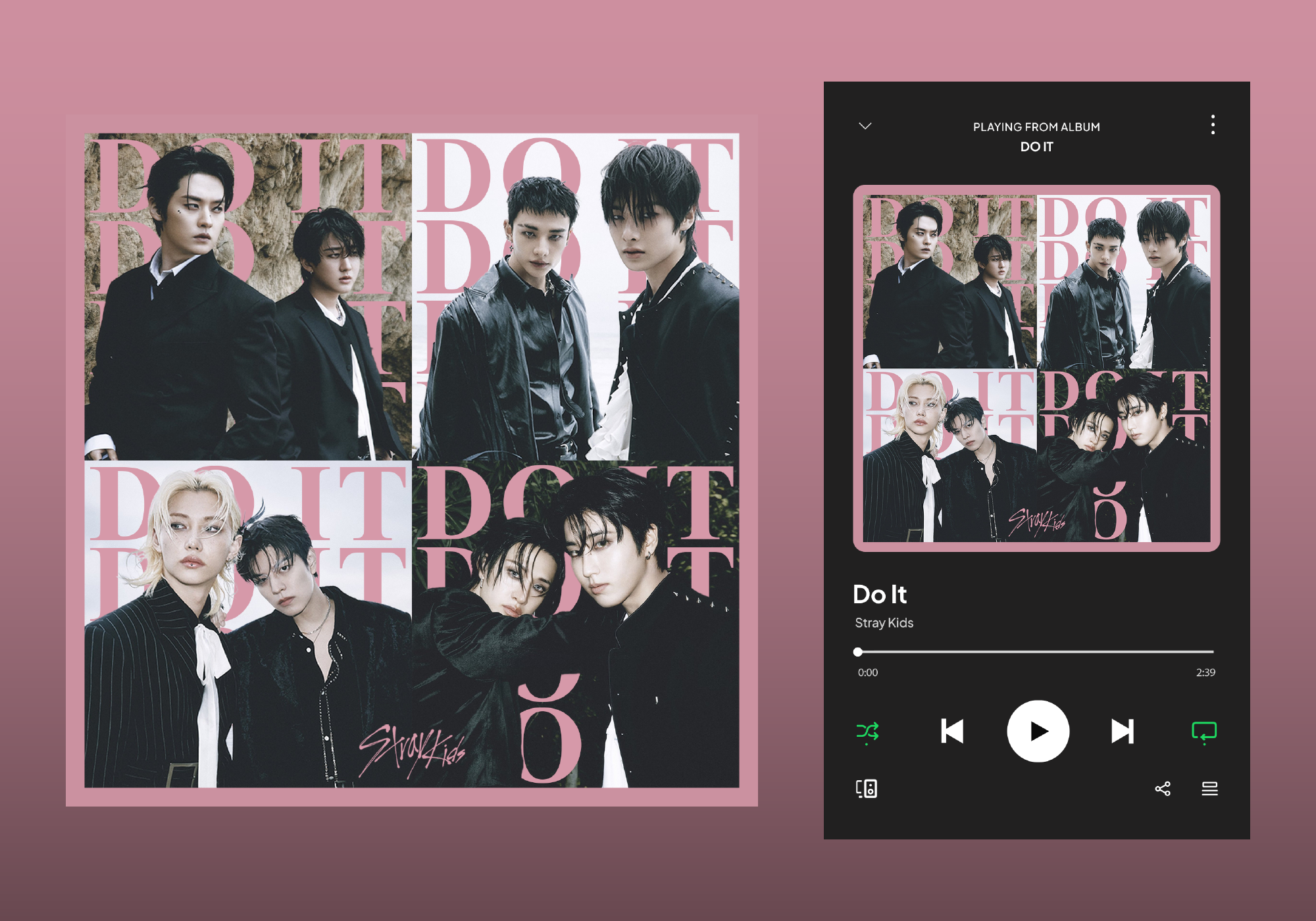 DO IT album cover — Изображение №3 — Графика на Dprofile