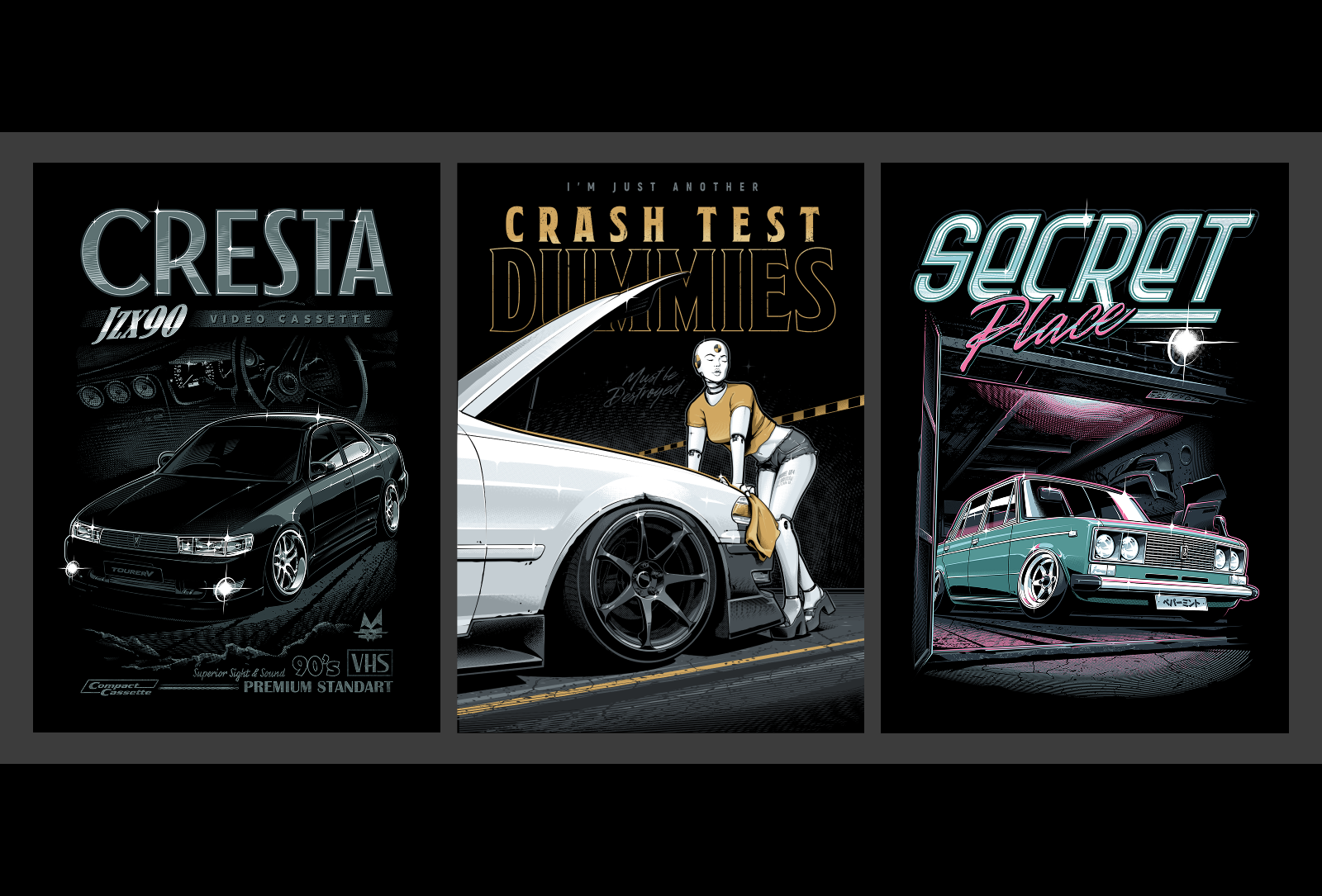 EXHAUST WEAR - мерч — Изображение №6 — Брендинг, Иллюстрация на Dprofile