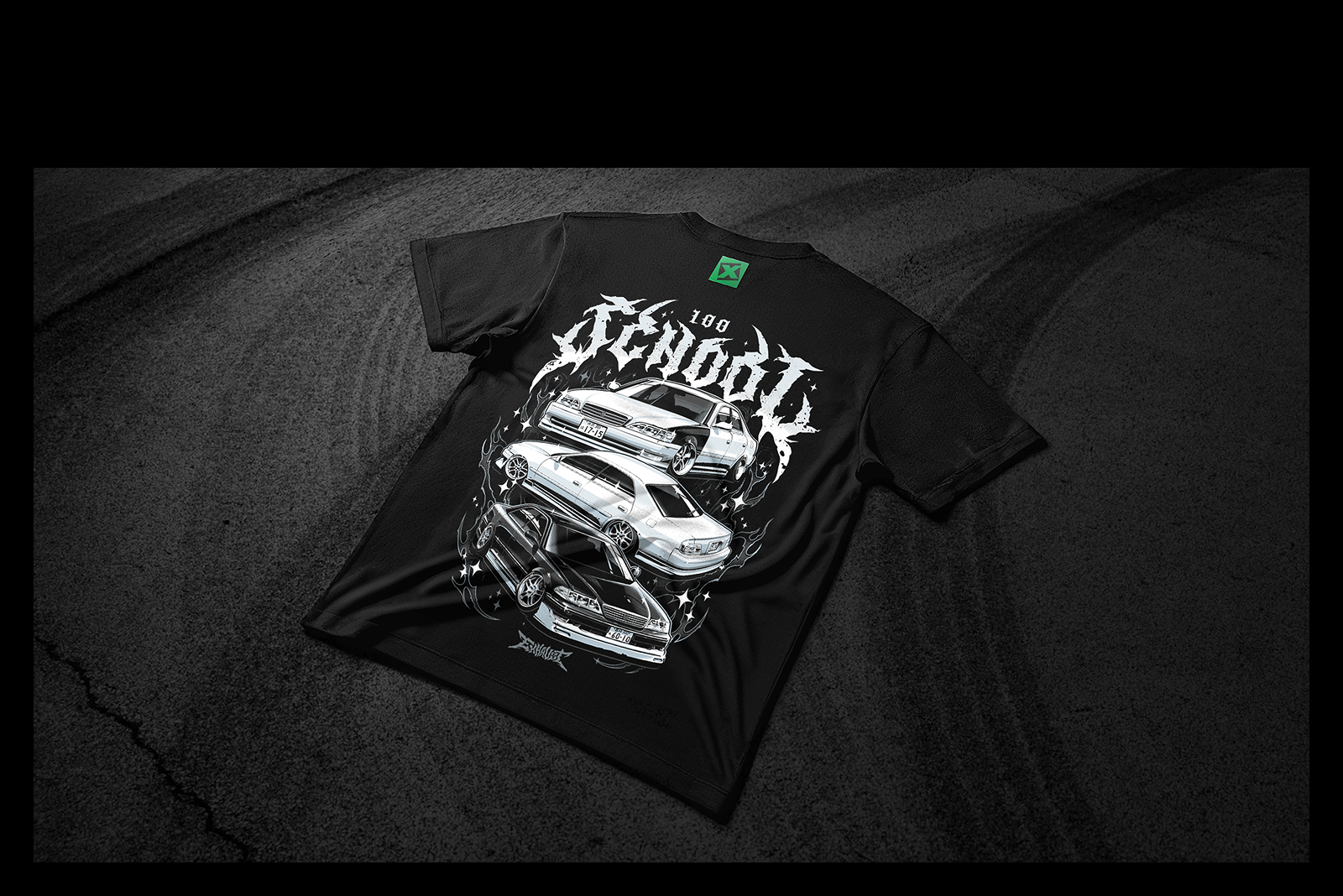 EXHAUST WEAR - мерч — Изображение №4 — Брендинг, Иллюстрация на Dprofile