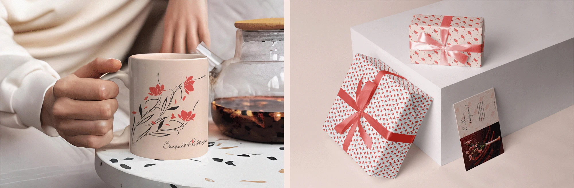 Логотип и фирменный стиль для сервиса доставки цветов — Изображение №10 — Брендинг на Dprofile