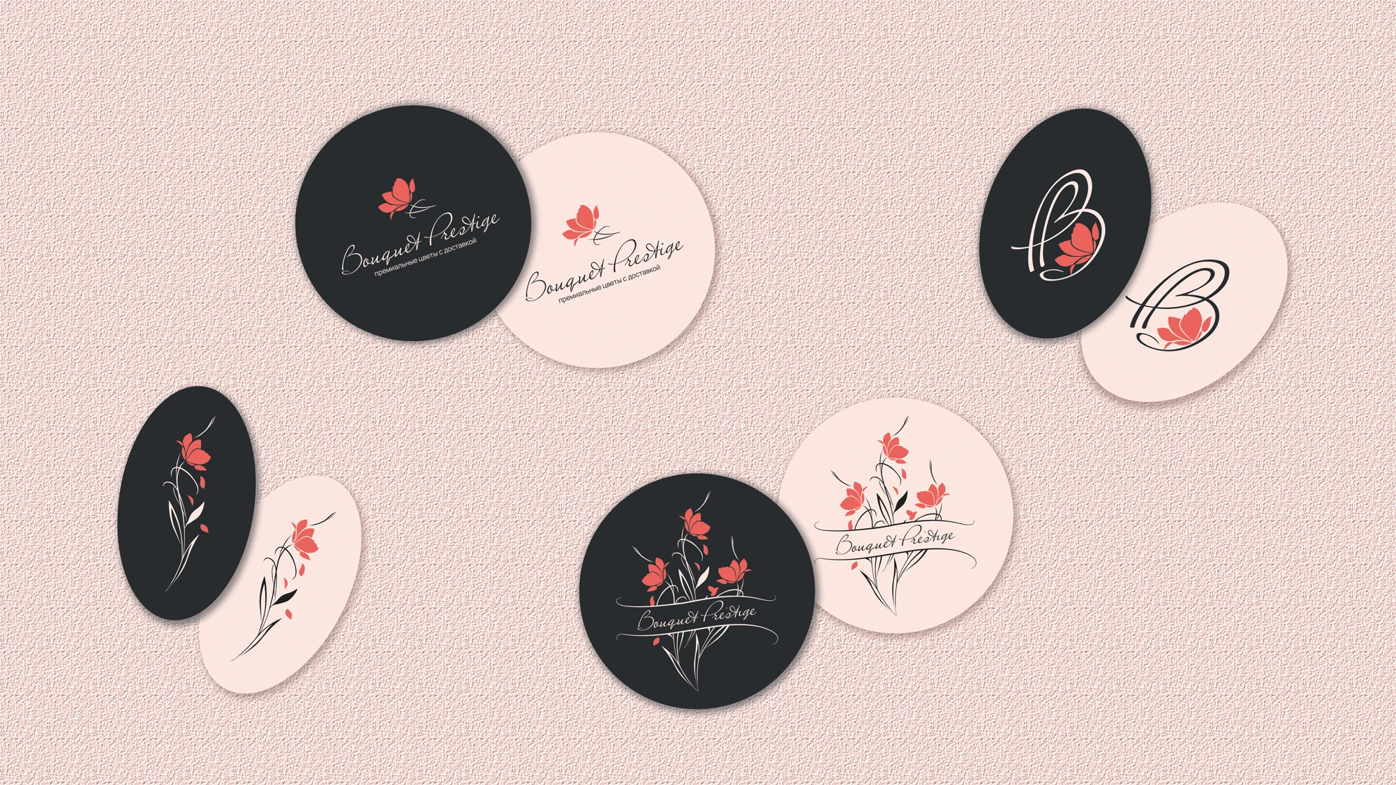 Логотип и фирменный стиль для сервиса доставки цветов — Изображение №15 — Брендинг на Dprofile