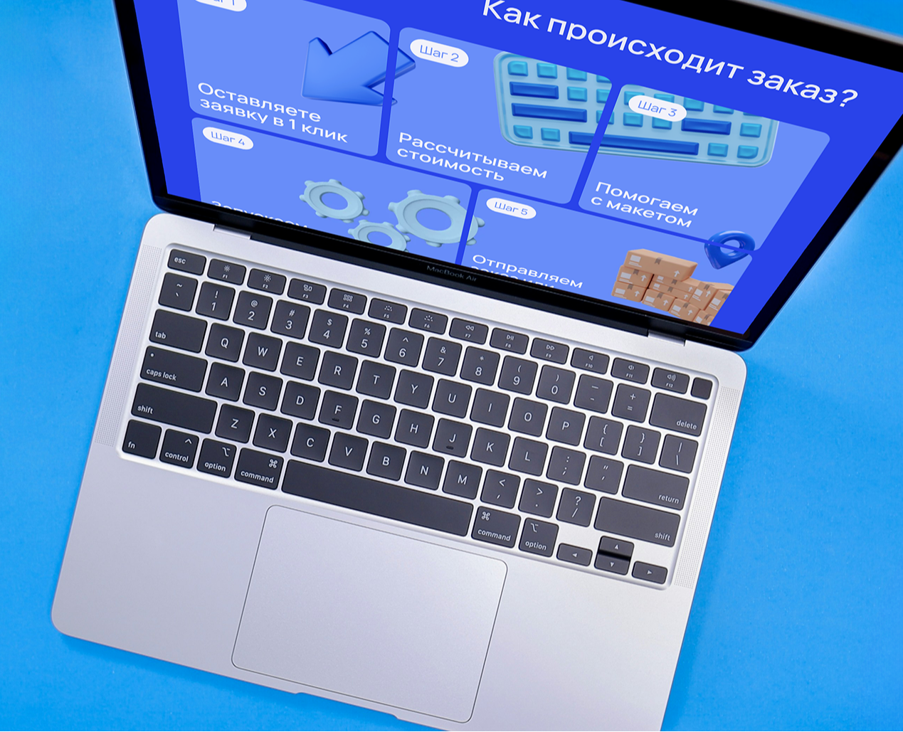 Printology \ E-commerce landing page на Dprofile
