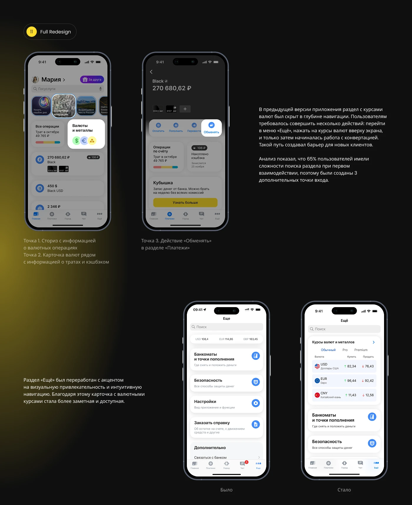 Редизайн раздела валют Т-Банк | Mobile UI/UX Redesign — Изображение №12 — Интерфейсы на Dprofile