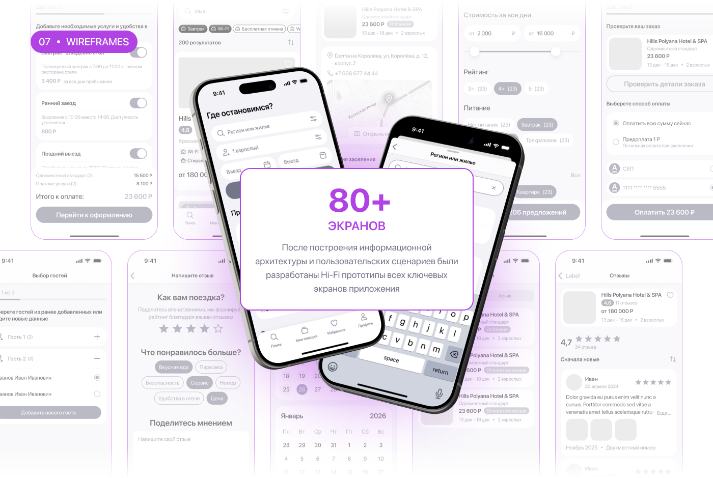 WAYFAR | Travel Booking Mobile App | UХ/UI Design — Изображение №10 — Интерфейсы на Dprofile