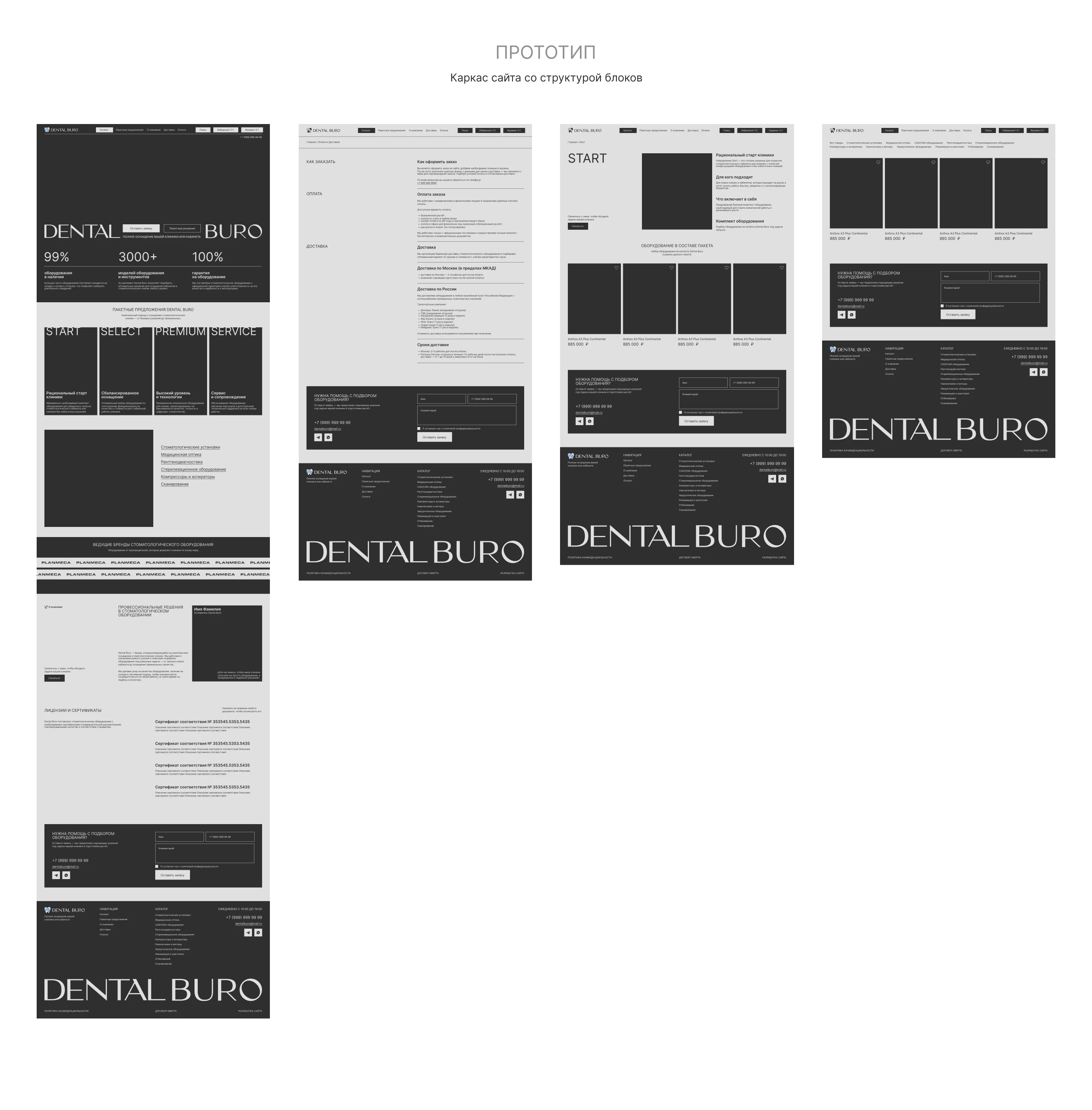 Интернет магазин стоматологического оборудования — Изображение №4 — Интерфейсы на Dprofile