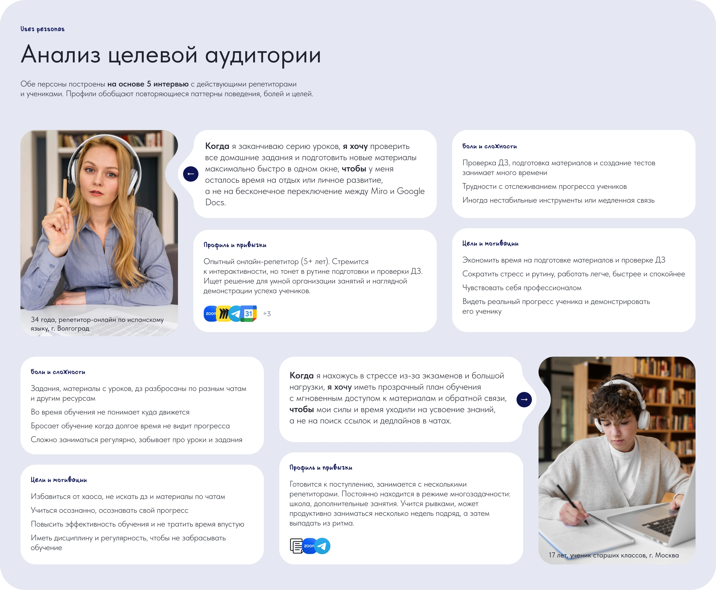 E-learning platform / EdTech / SaaS / UX/UI — Изображение №3 — Интерфейсы на Dprofile