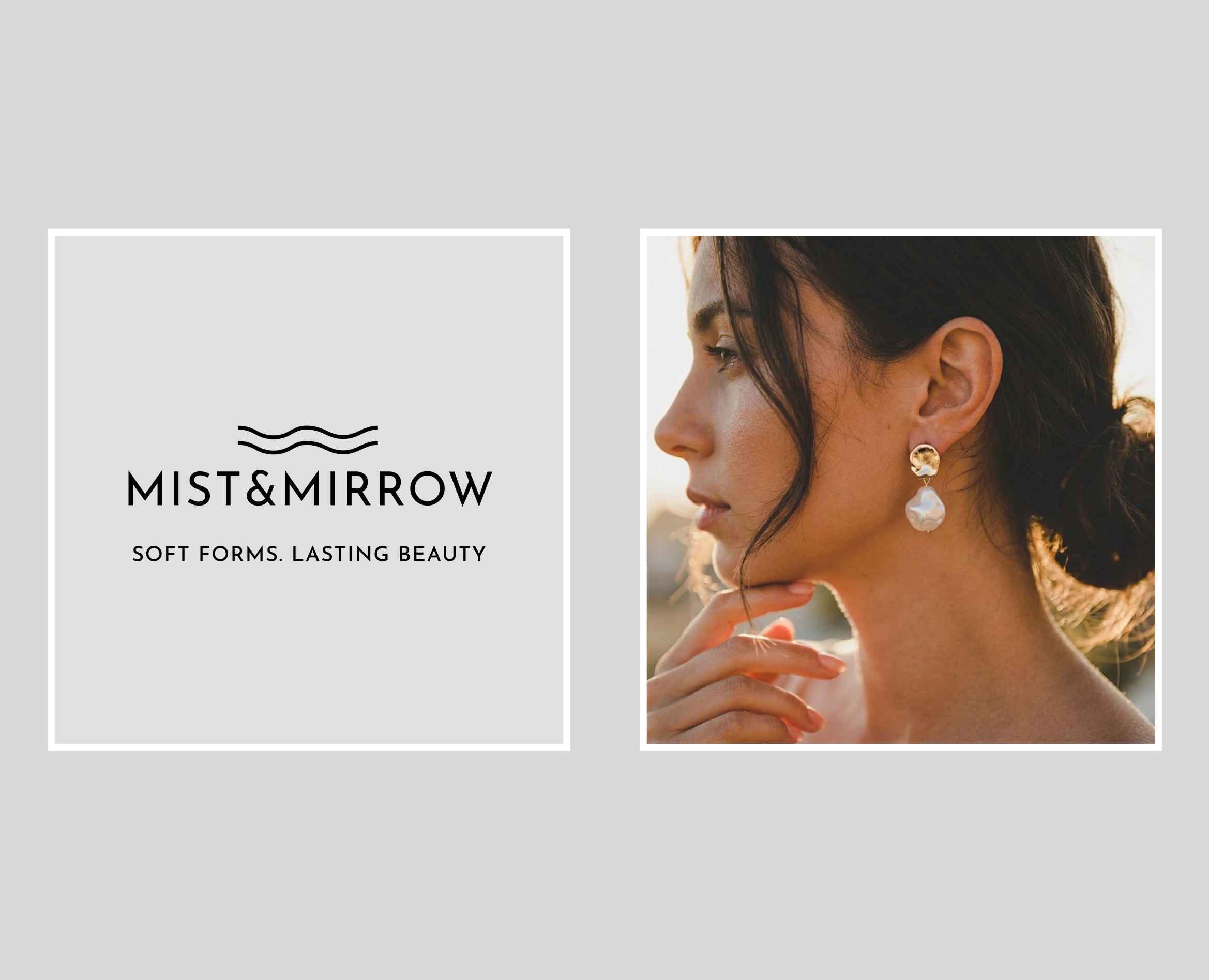 Сайт магазина ювелирных украшений "Mist&mirrow". — Интерфейсы, Брендинг на Dprofile