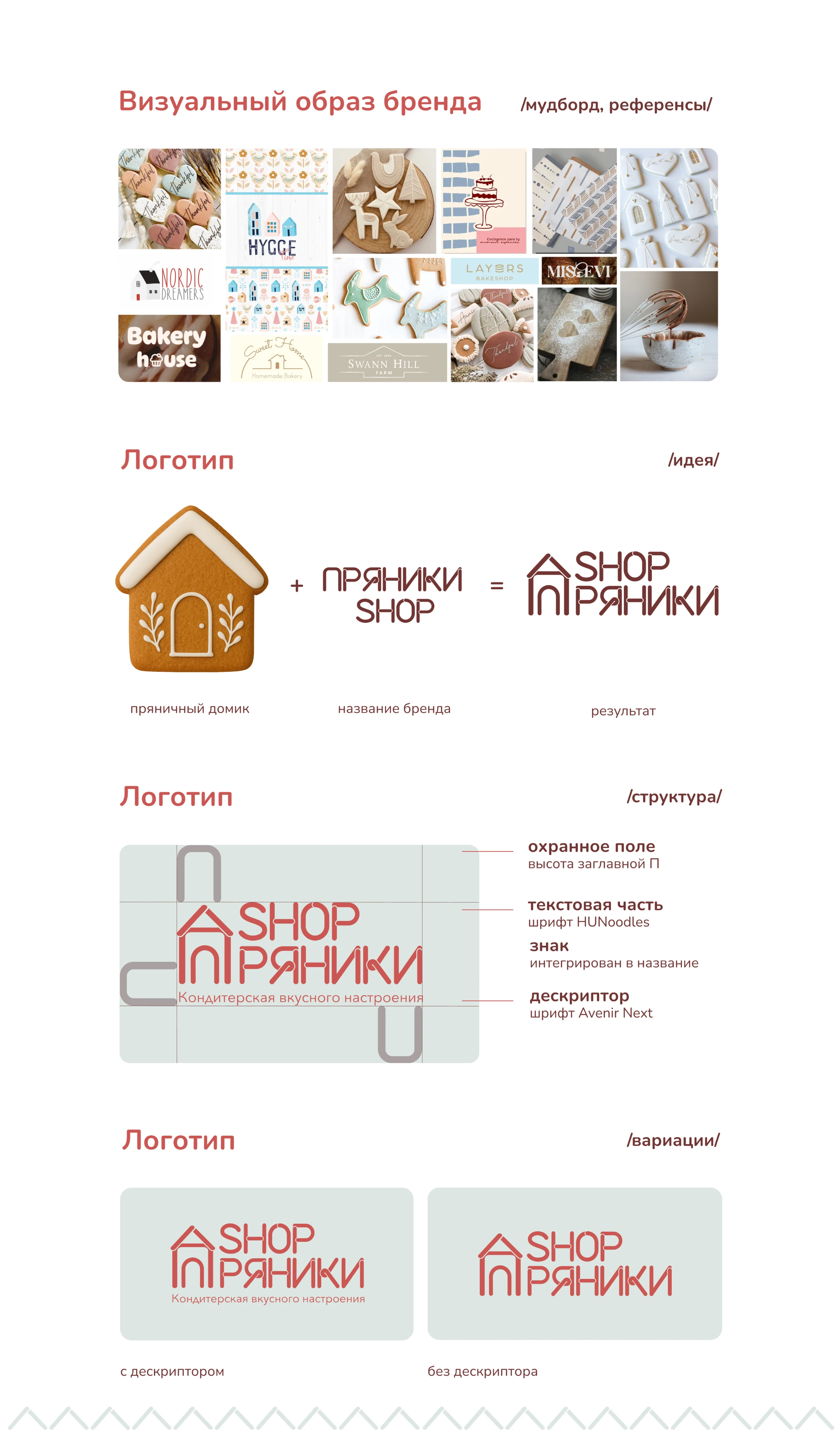 Разработка фирменного стиля для Пряники Shop — Изображение №3 — Брендинг на Dprofile