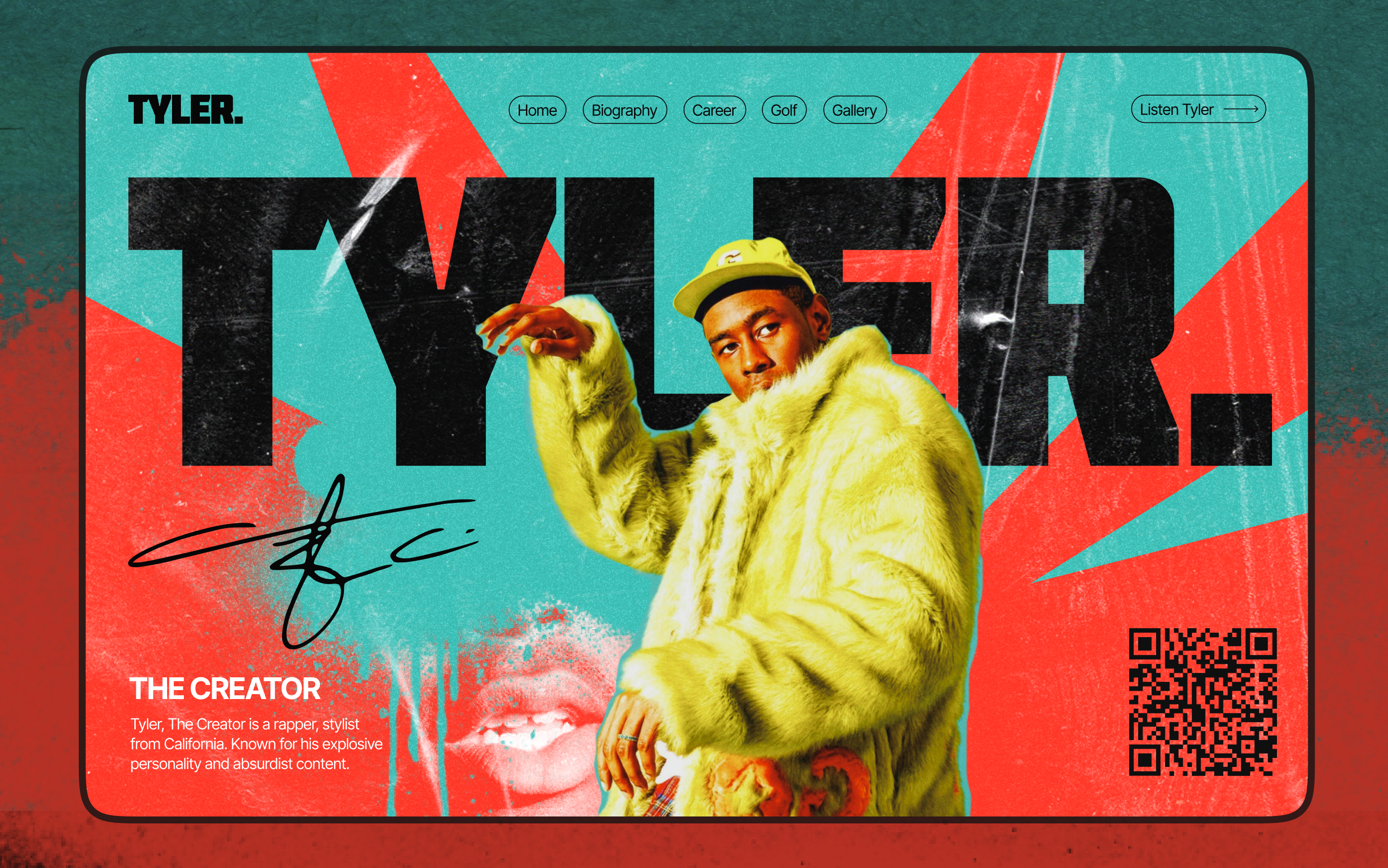 Tyler, The Creator — Изображение №3 — Интерфейсы, Графика на Dprofile
