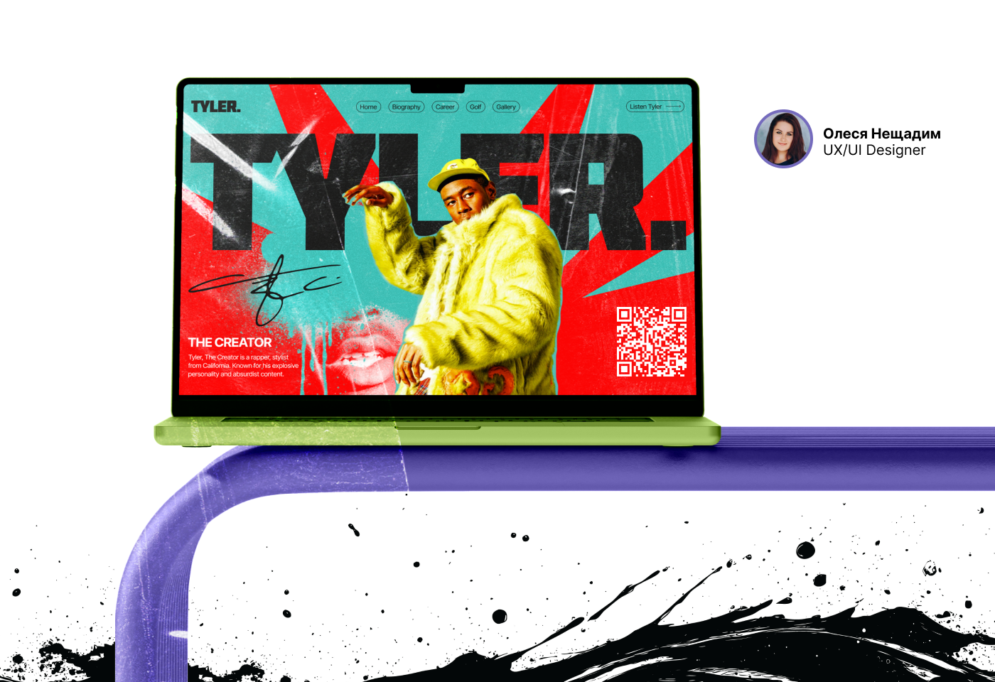 Tyler, The Creator — Изображение №1 — Интерфейсы, Графика на Dprofile