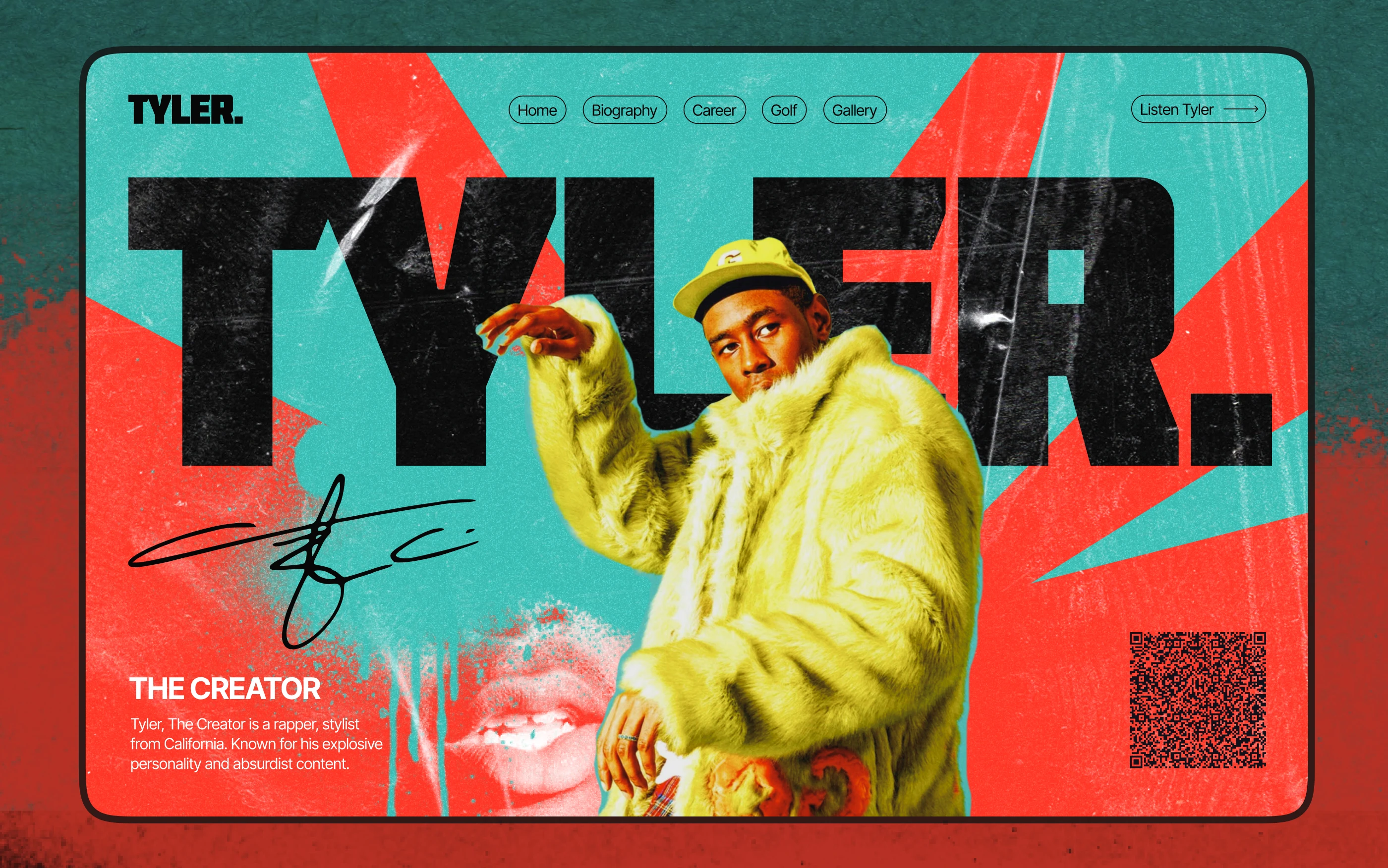 Tyler, The Creator — Изображение №2 — Интерфейсы, Графика на Dprofile