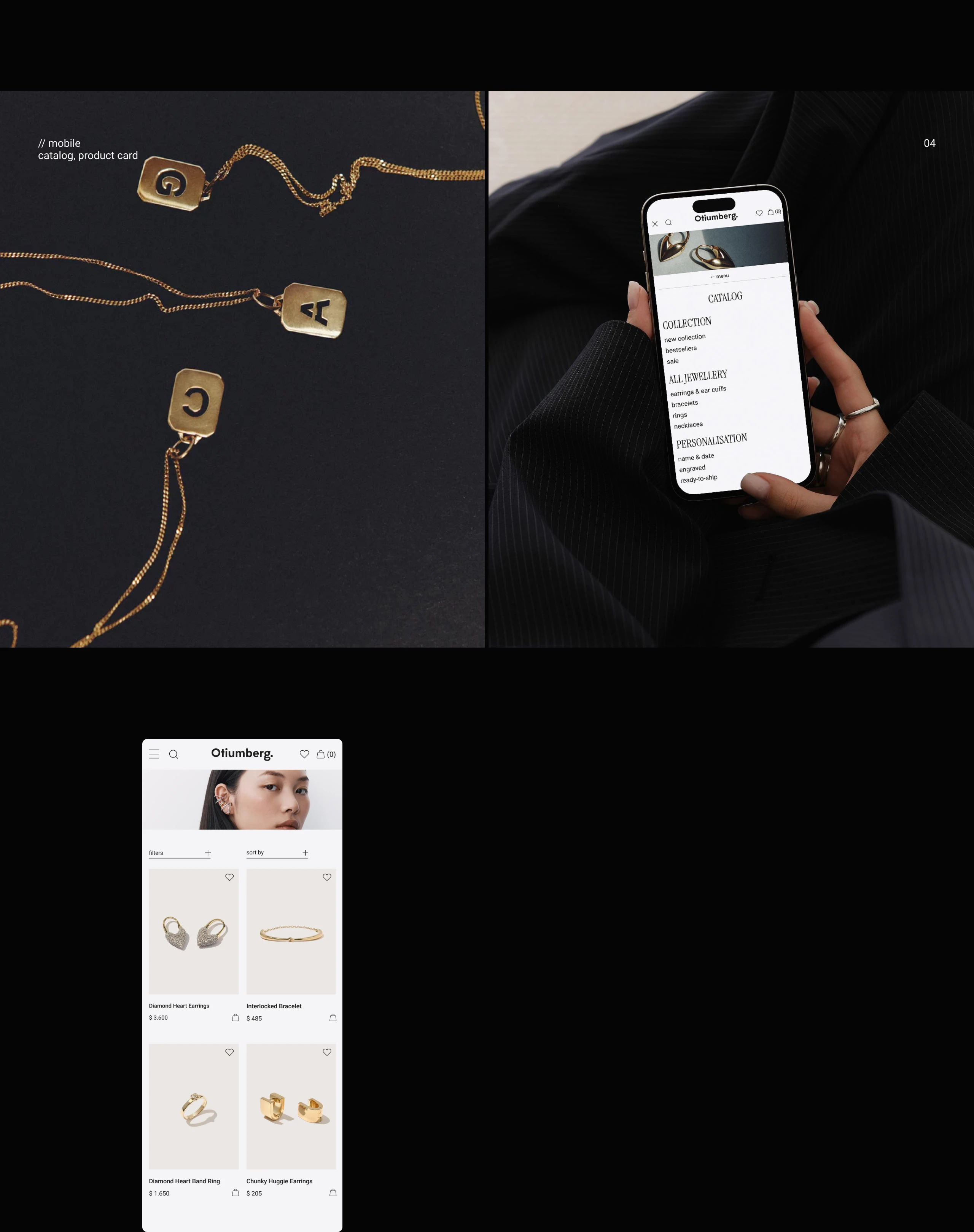Otuimberg online jewelry store design concept — Изображение №8 — Интерфейсы на Dprofile