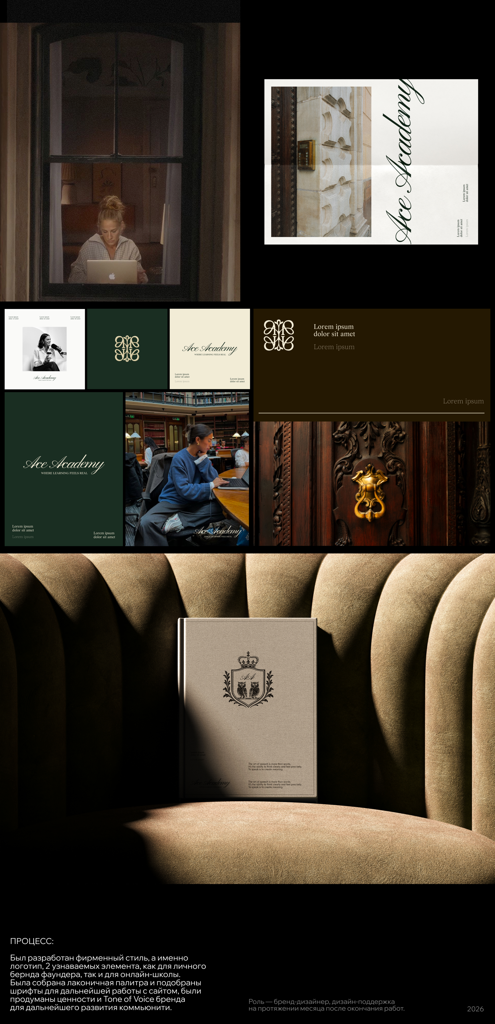 Онлайн-школа Ace Academy — Изображение №2 — Брендинг на Dprofile