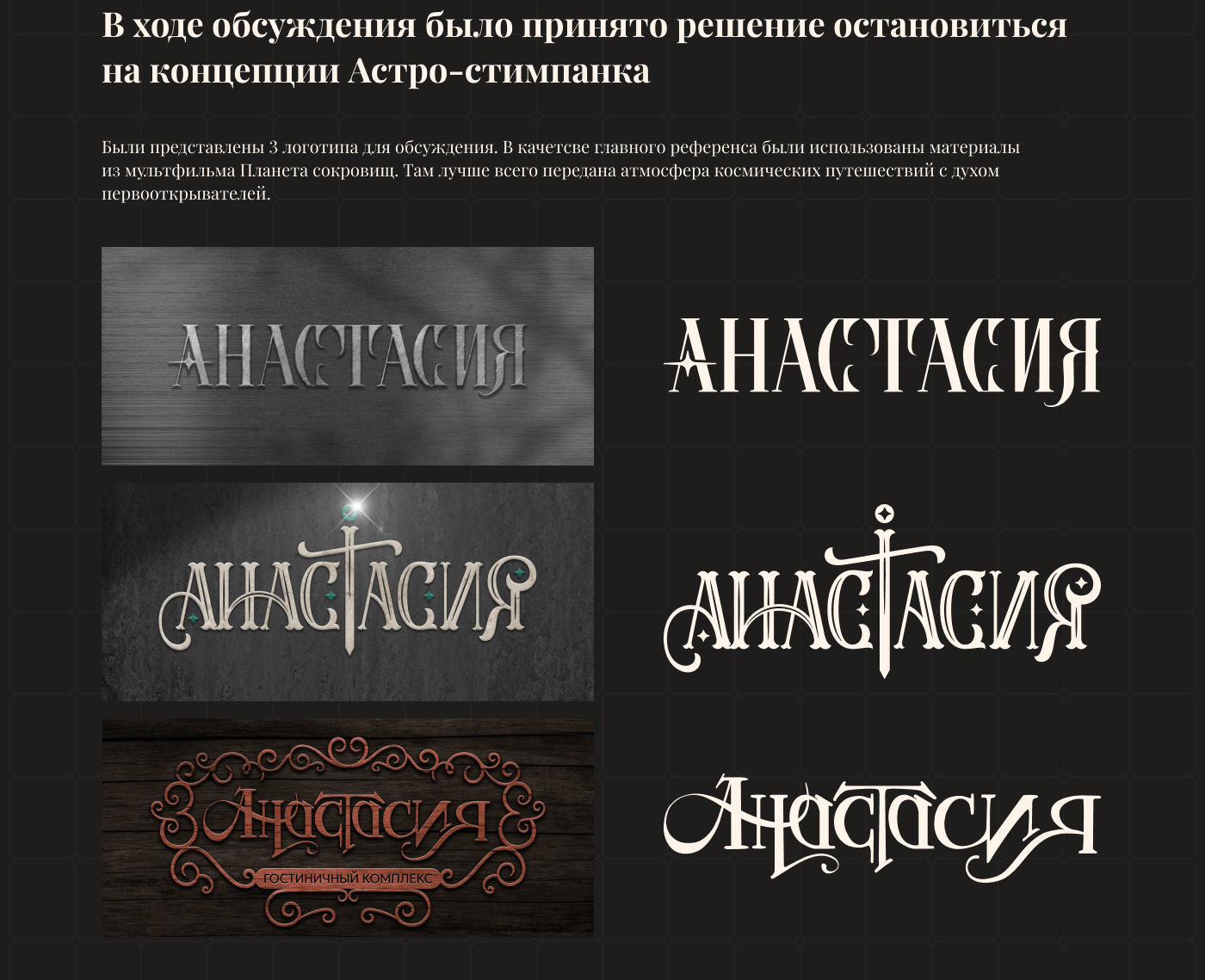 Гостиничный комплекс «Анастасия». Брендинг — Изображение №7 — Брендинг на Dprofile
