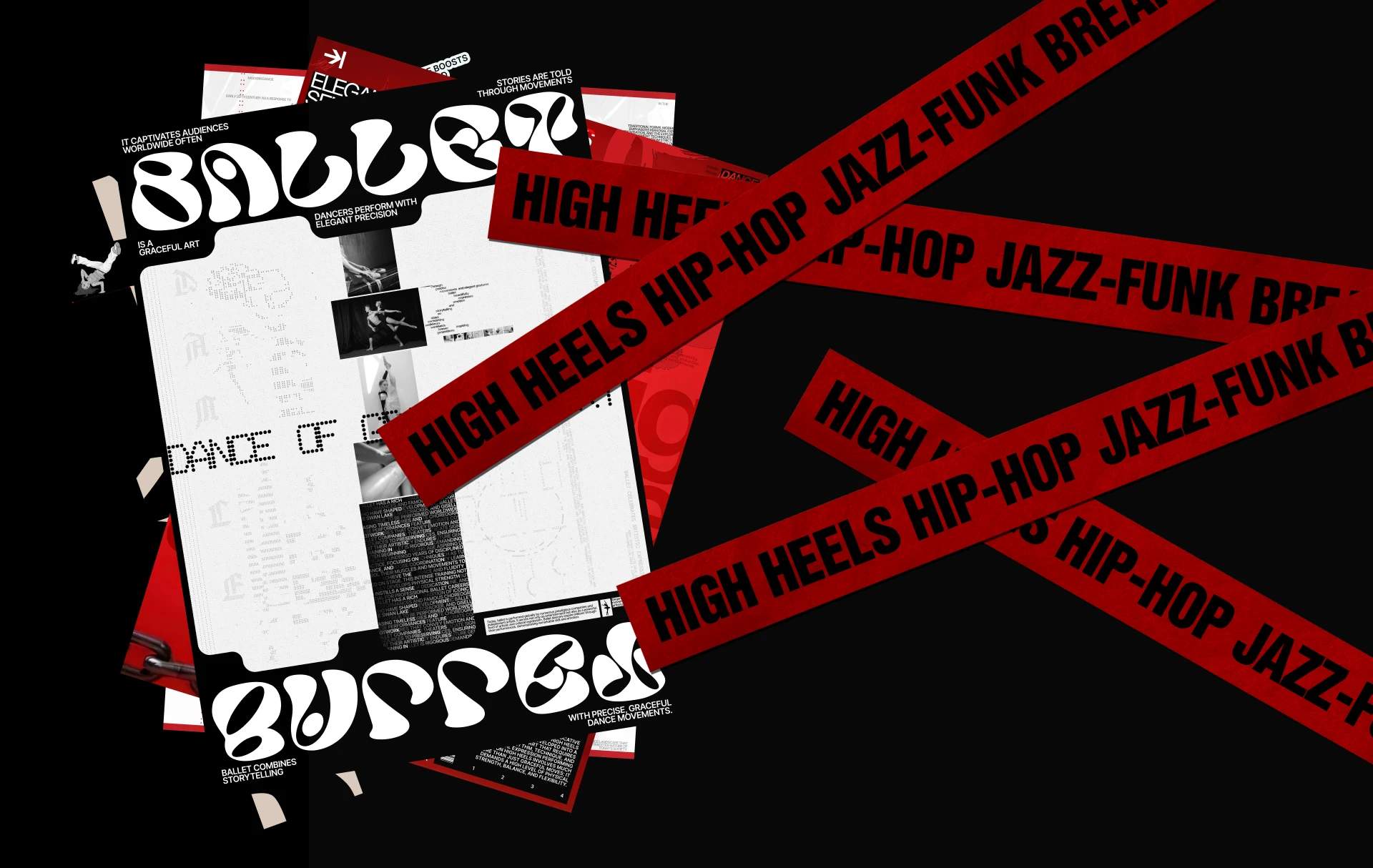Posters series | Dance & Fashion — Изображение №12 — Графика, Маркетинг на Dprofile