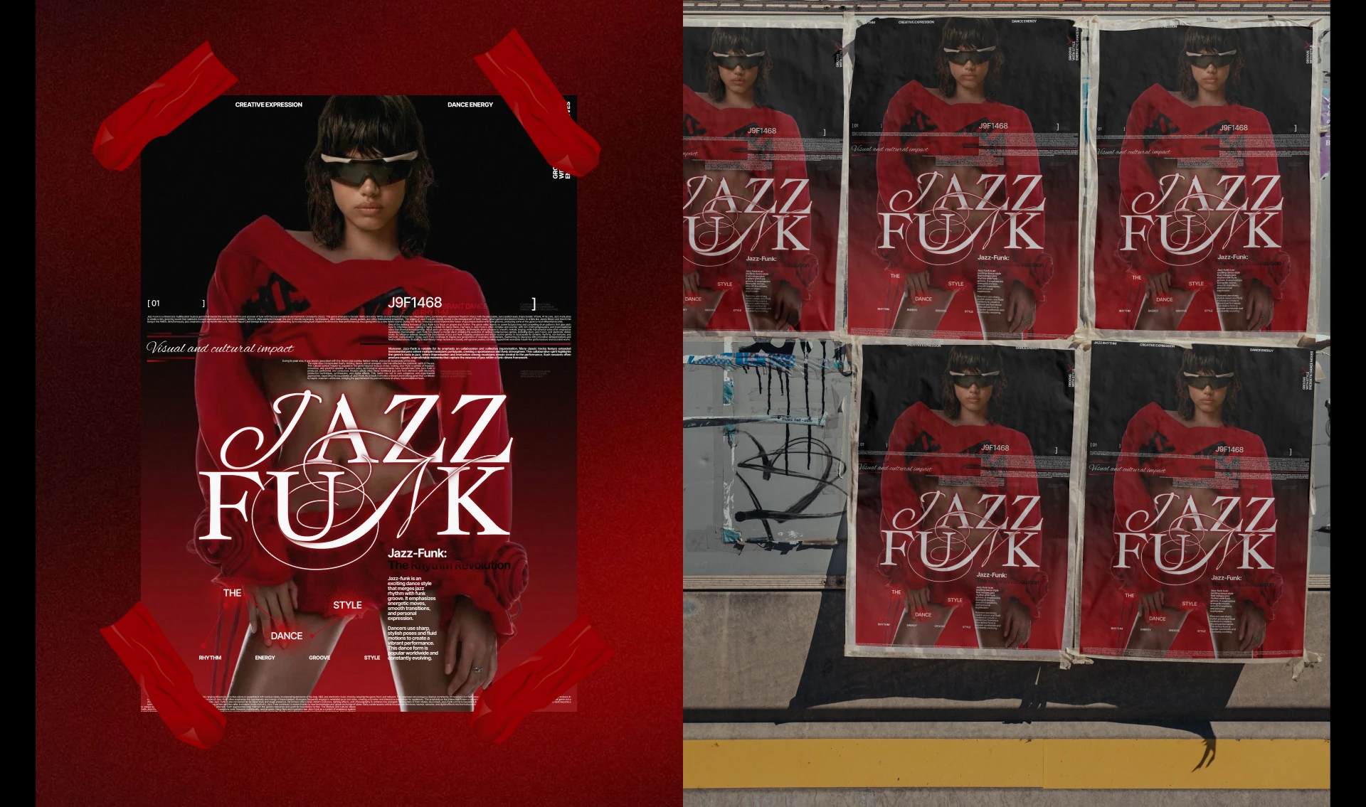 Posters series | Dance & Fashion — Изображение №10 — Графика, Маркетинг на Dprofile