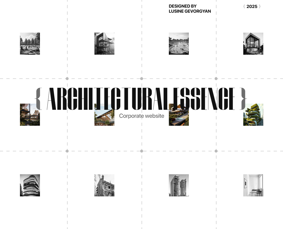 Architectural Essence | Corporate website — Интерфейсы на Dprofile