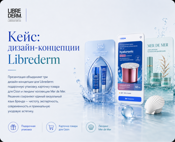 Дизайн-концепции для Librederm — Брендинг на Dprofile