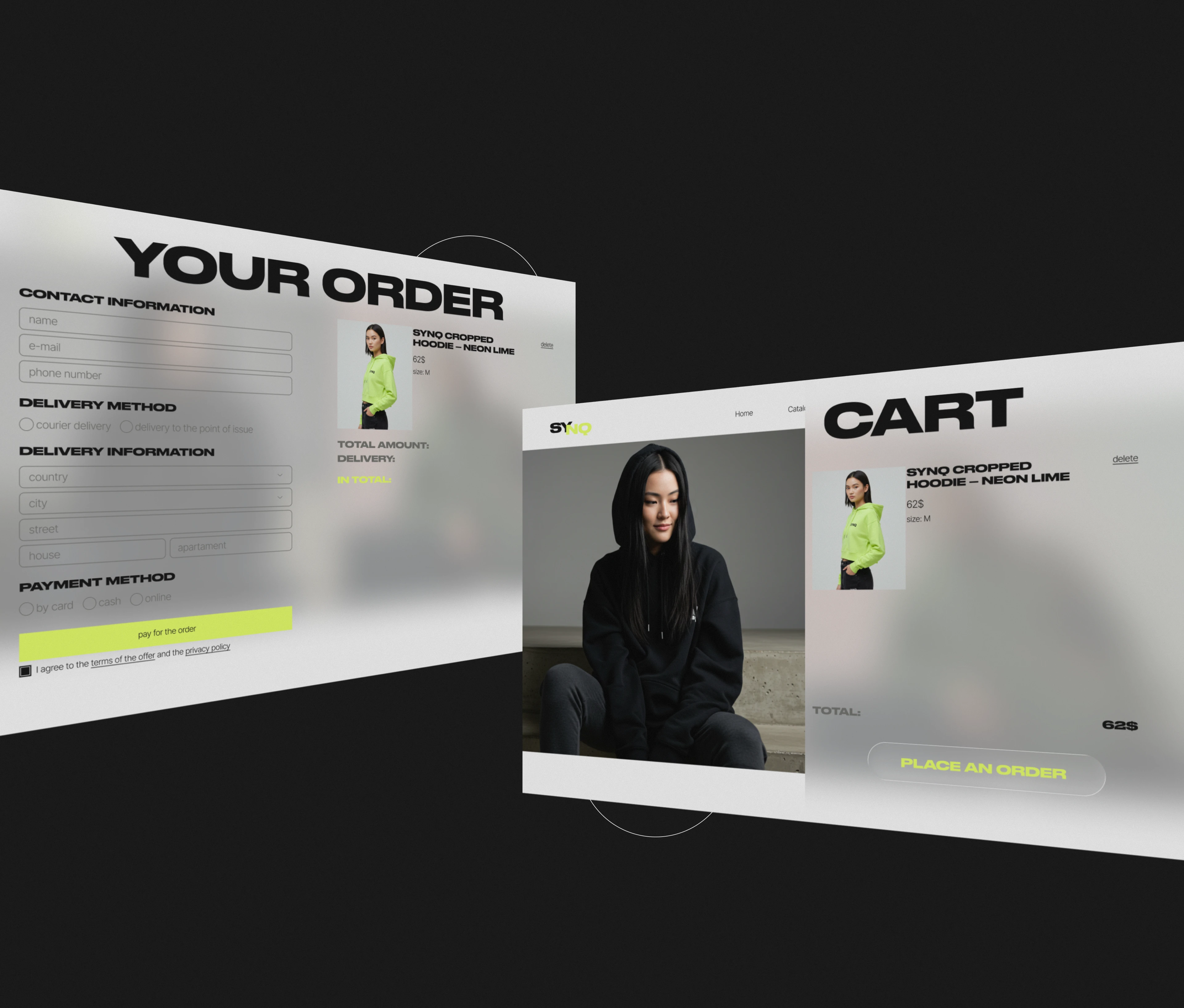 SYNQ | E-commerce Website Design Concept — Изображение №11 — Интерфейсы на Dprofile