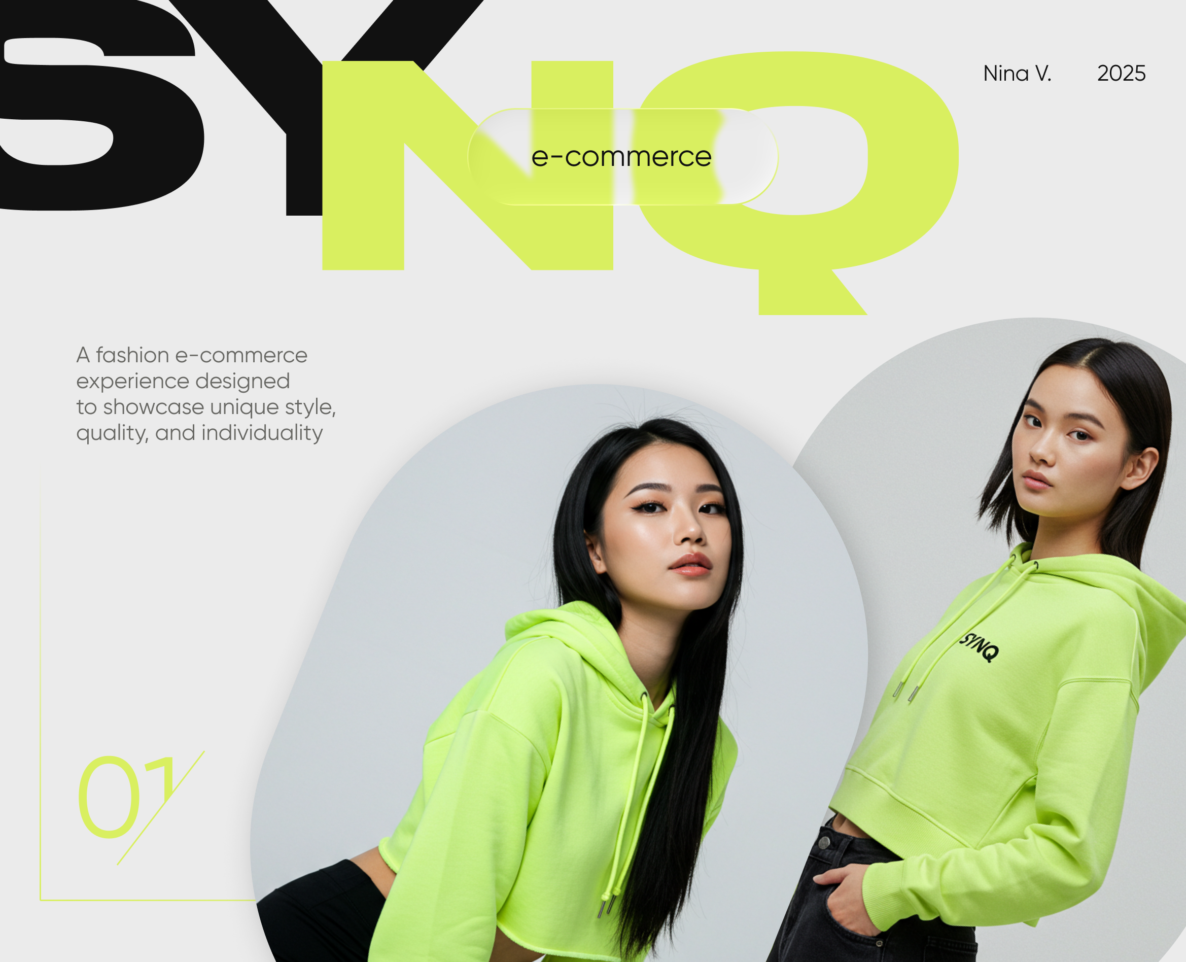 SYNQ | E-commerce Website Design Concept на Dprofile