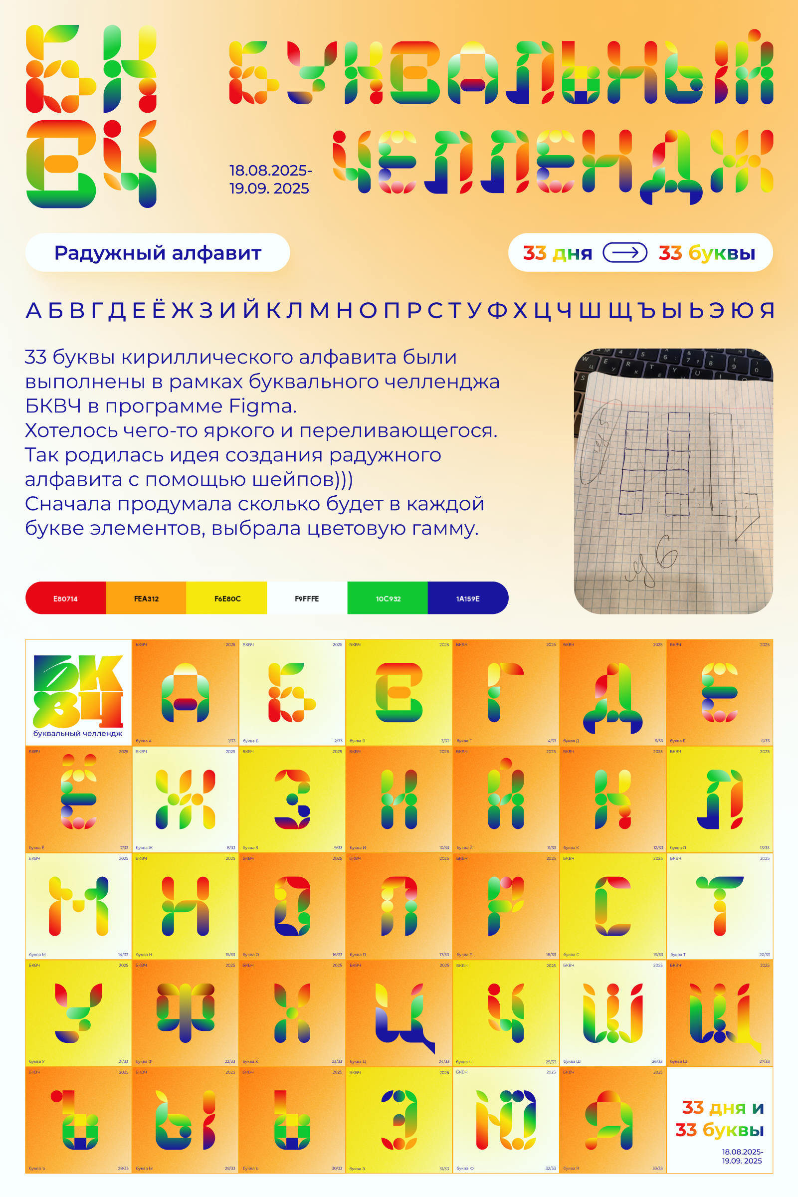 Радужный алфавит — Изображение №1 — Графика на Dprofile