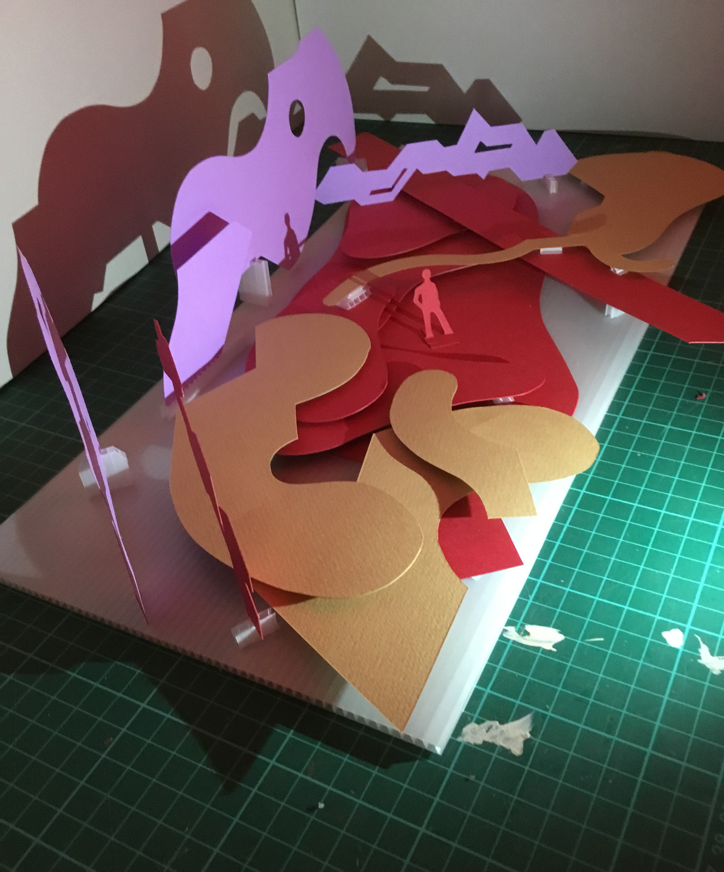 Эскиз выставочной зоны. Экспо-Волга (Самара) — Изображение №2 — Иллюстрация на Dprofile