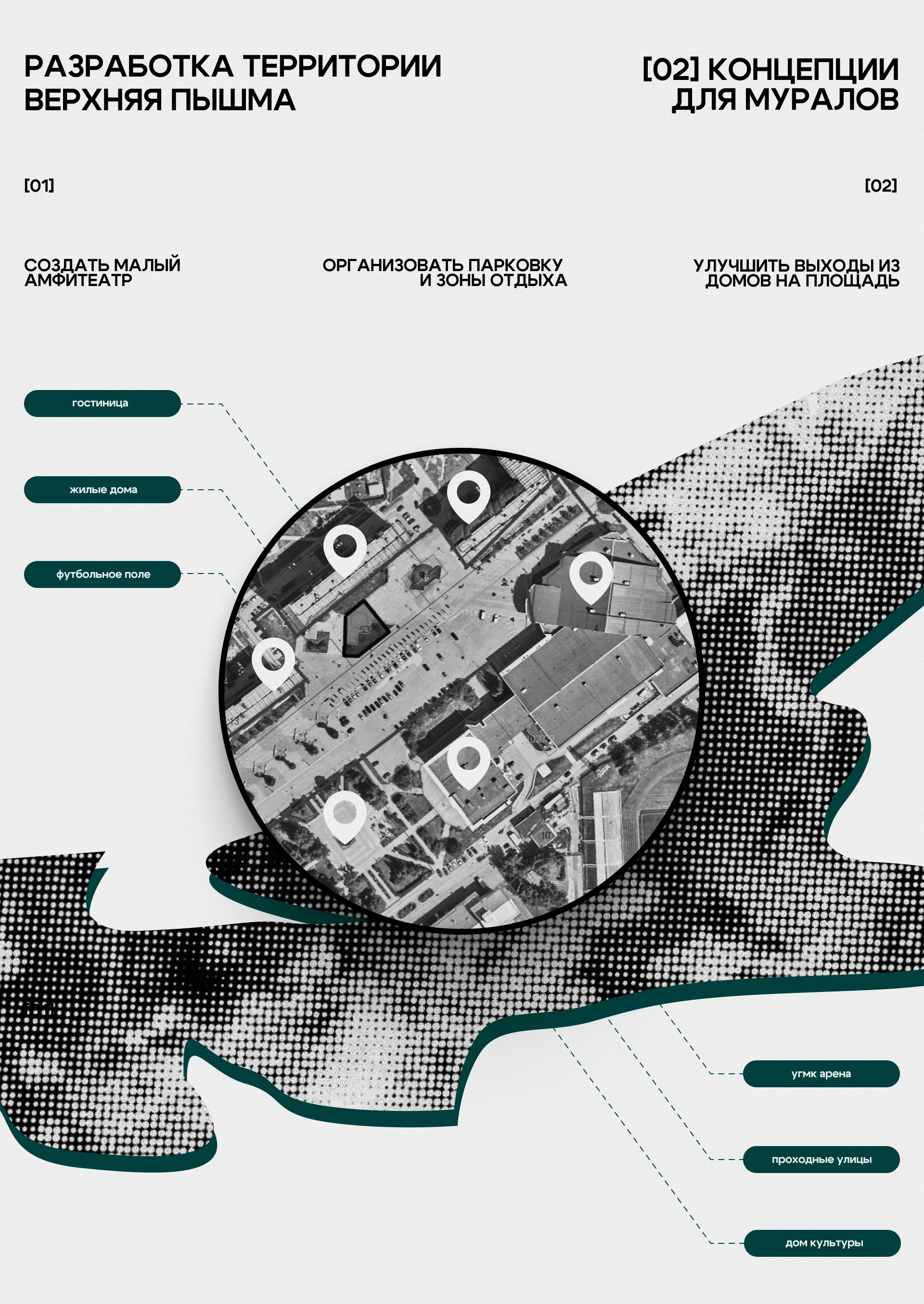 Разработка концепций городской среды г. Верхняя Пышмы — Изображение №1 — Иллюстрация, 3D на Dprofile