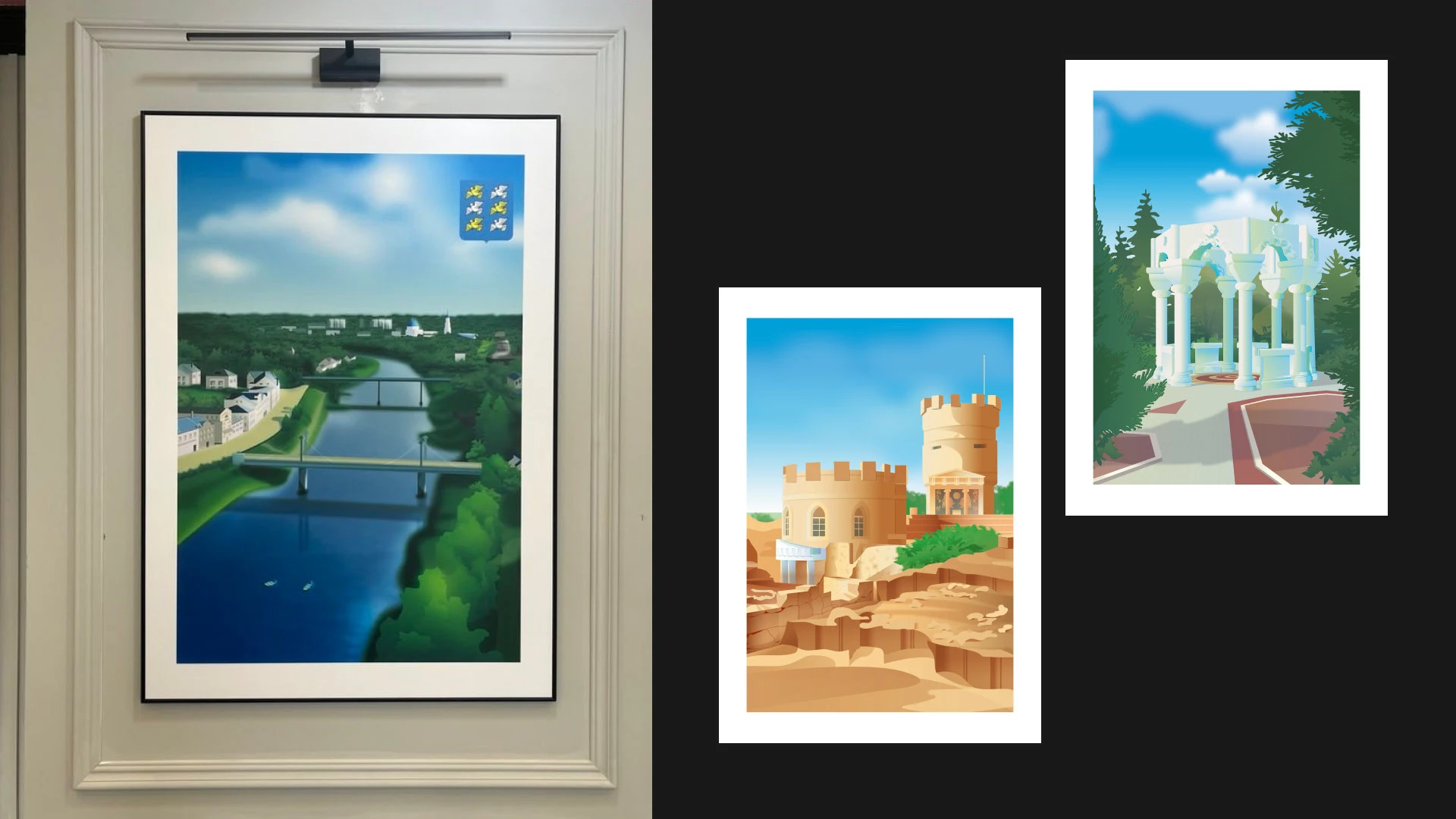 Иллюстрации для офисов Сбера — Изображение №1 — Иллюстрация, Графика на Dprofile