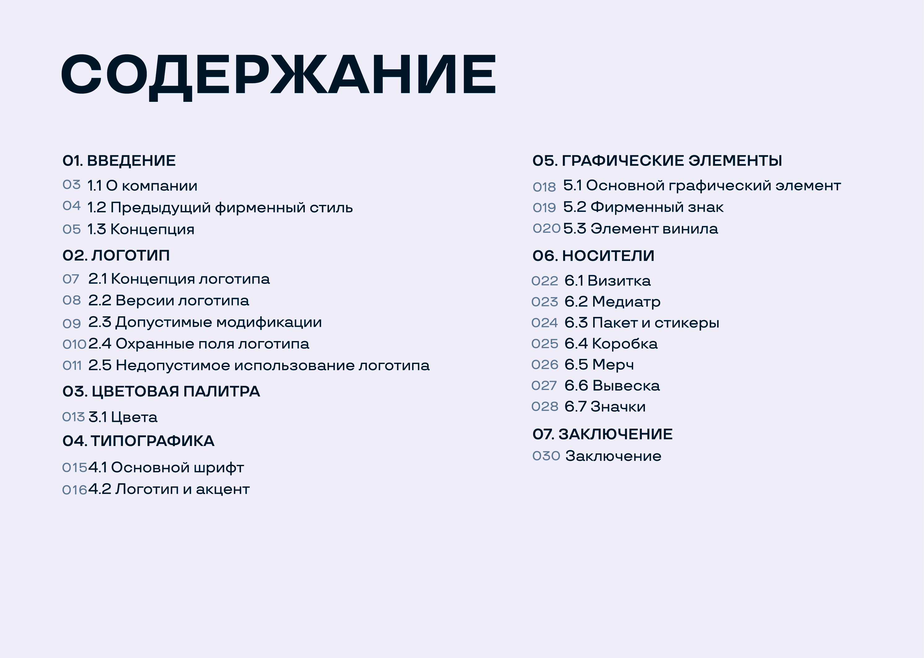 Брендбук для магазина винила — Изображение №3 — Брендинг на Dprofile