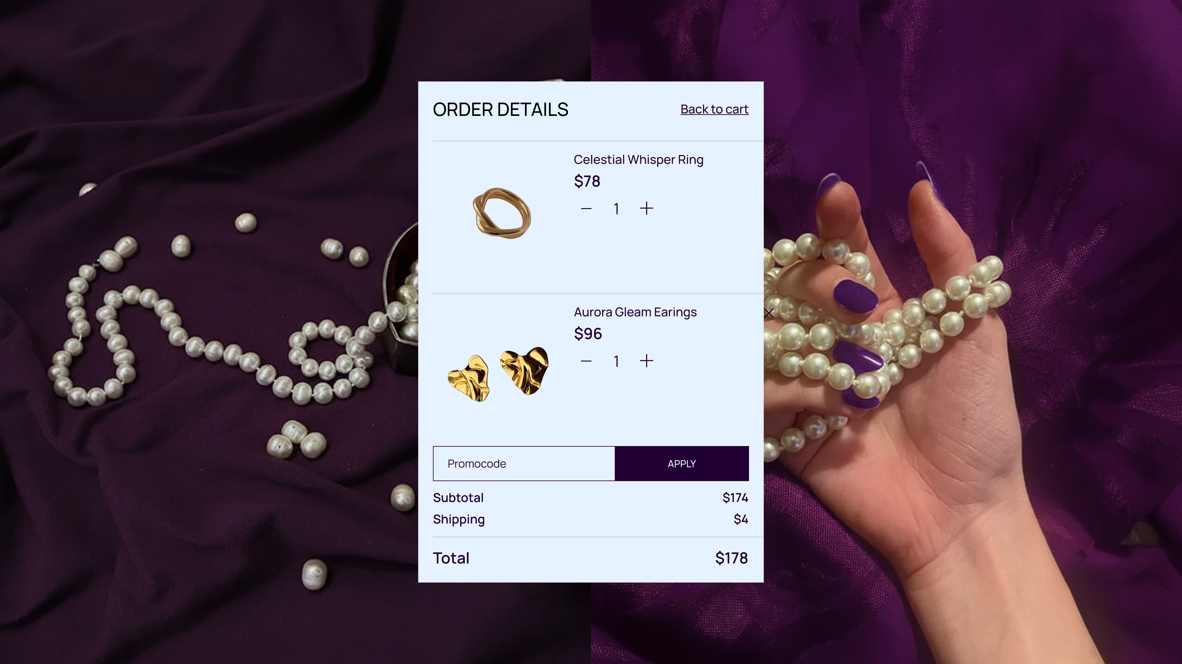 ALUNEA | JEWELRY SHOP — Изображение №11 — Интерфейсы, Брендинг на Dprofile