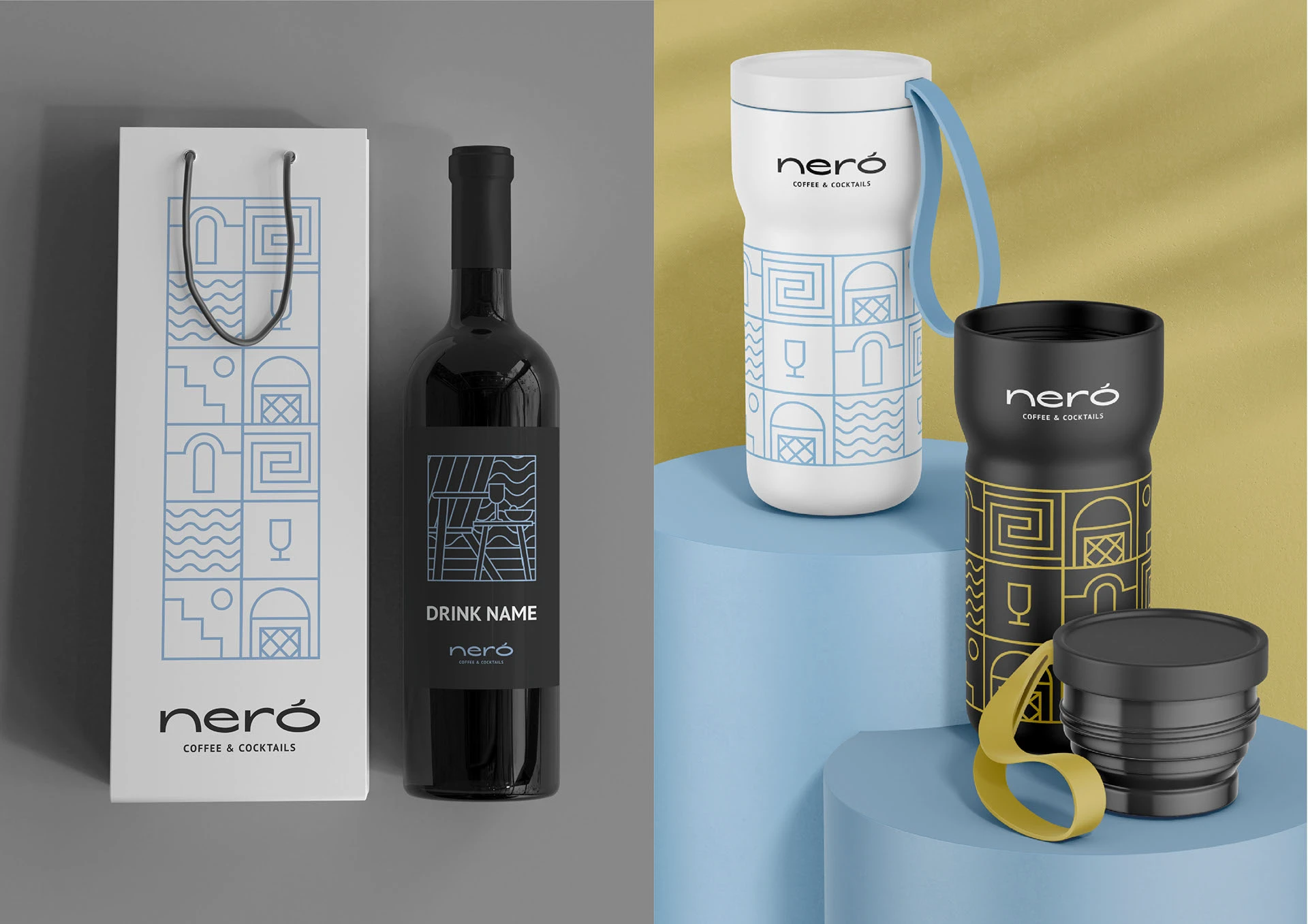 NERÒ — coffee & cocktails — Изображение №15 — Брендинг на Dprofile