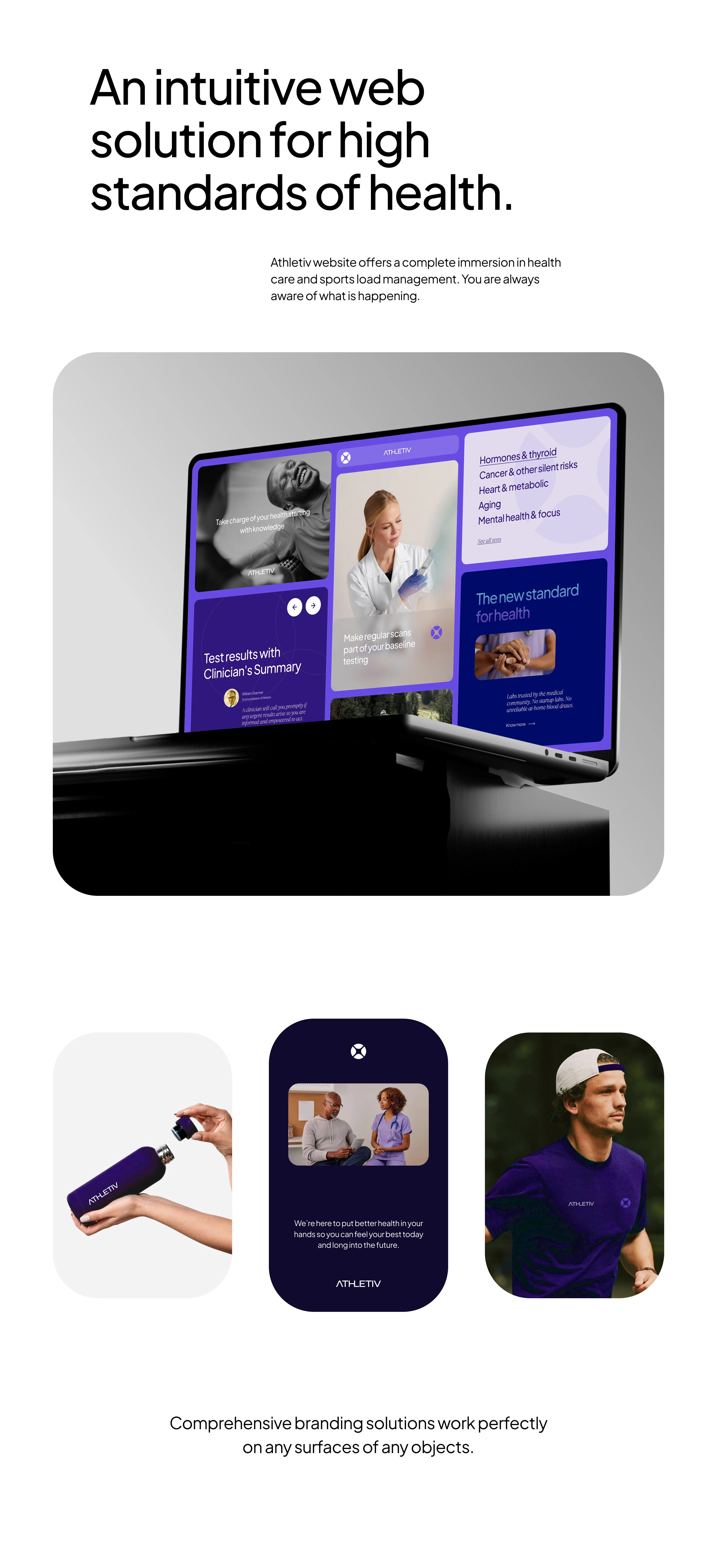 ATHLETIV — Изображение №4 — Интерфейсы, Брендинг на Dprofile