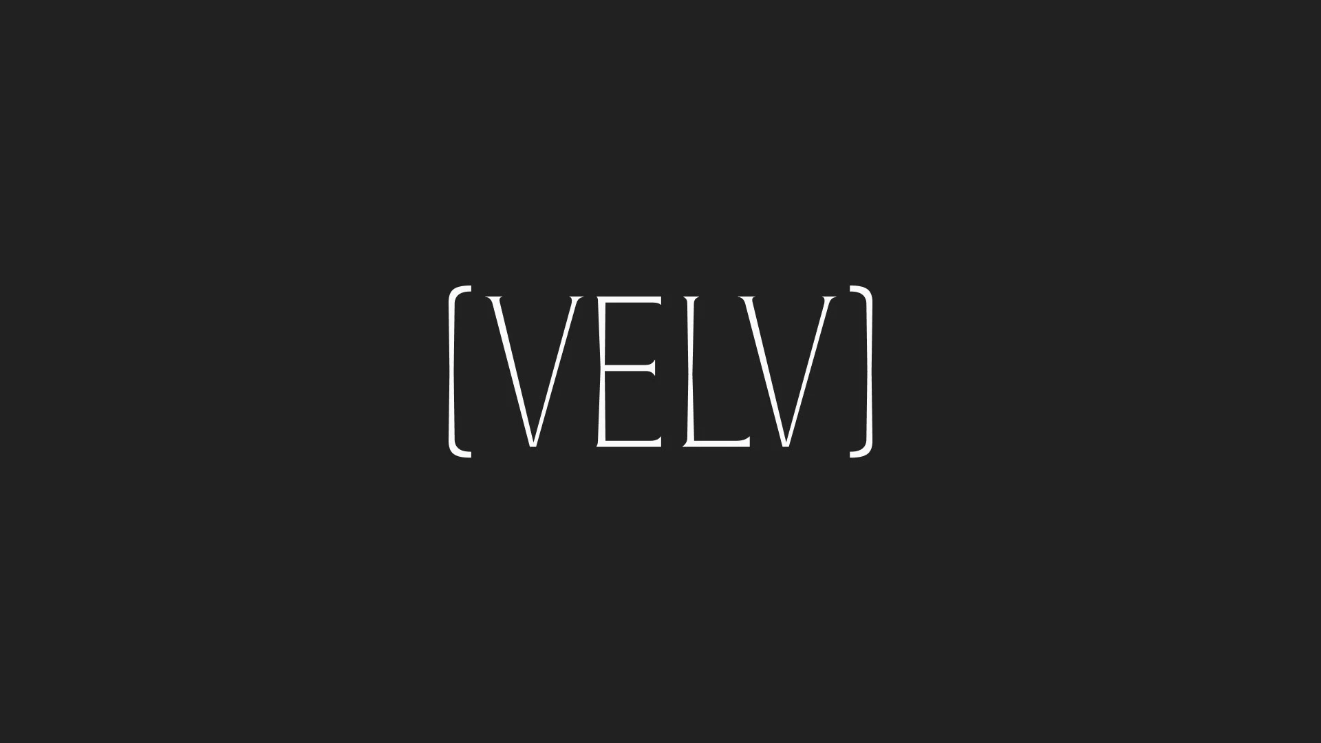 VELV — осязаемый опыт в цифровом мире. — Изображение №1 — Брендинг на Dprofile
