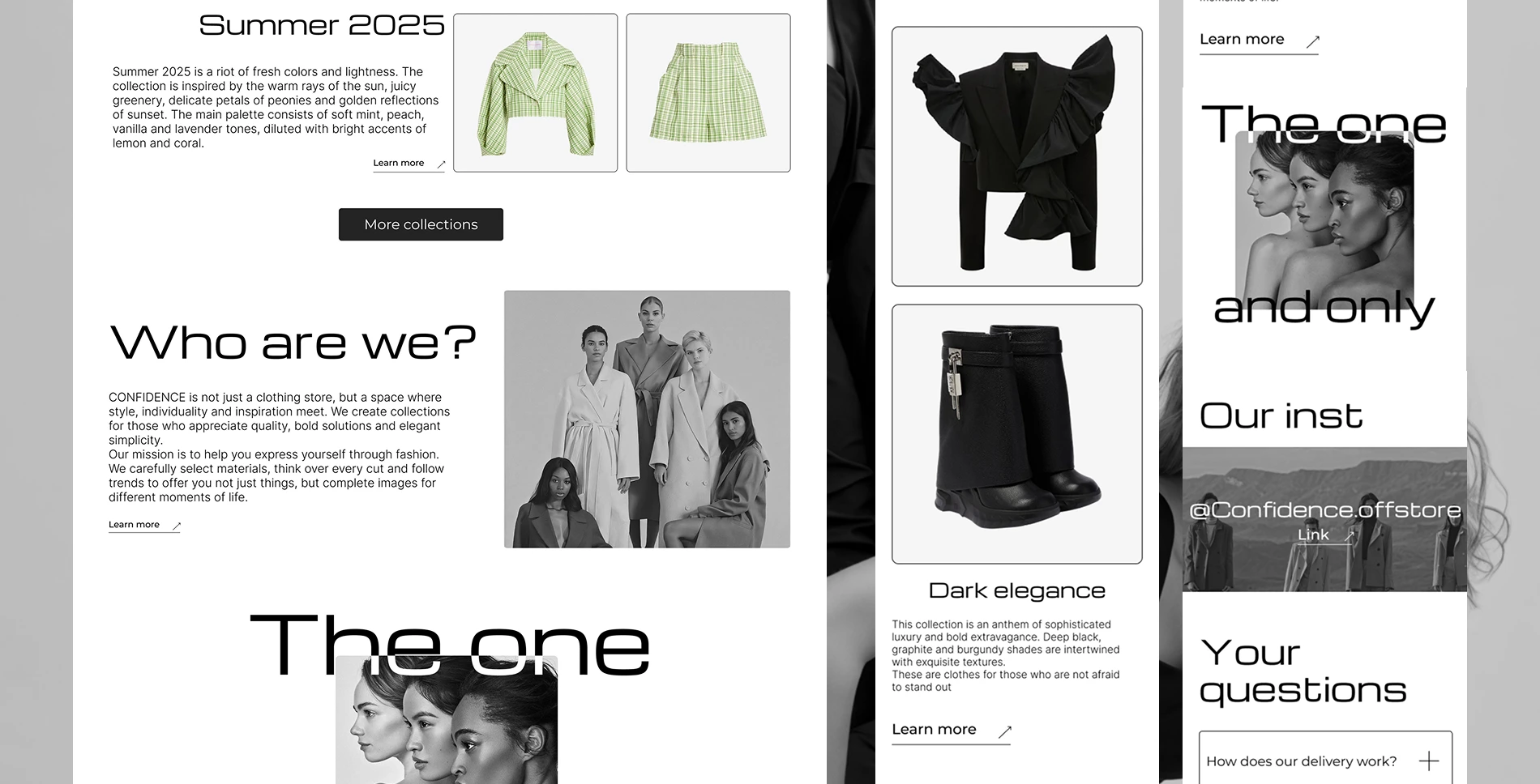 Confidence | website — Изображение №15 — Интерфейсы на Dprofile