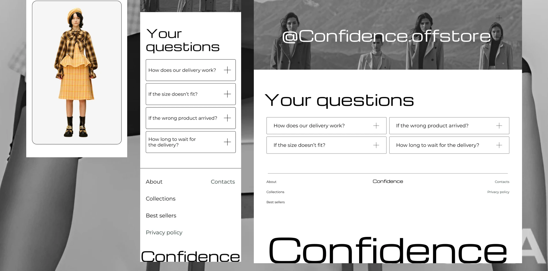 Confidence | website — Изображение №29 — Интерфейсы на Dprofile