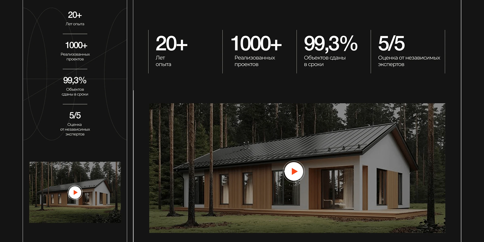 Matters | строительная компания — Изображение №16 — Интерфейсы на Dprofile