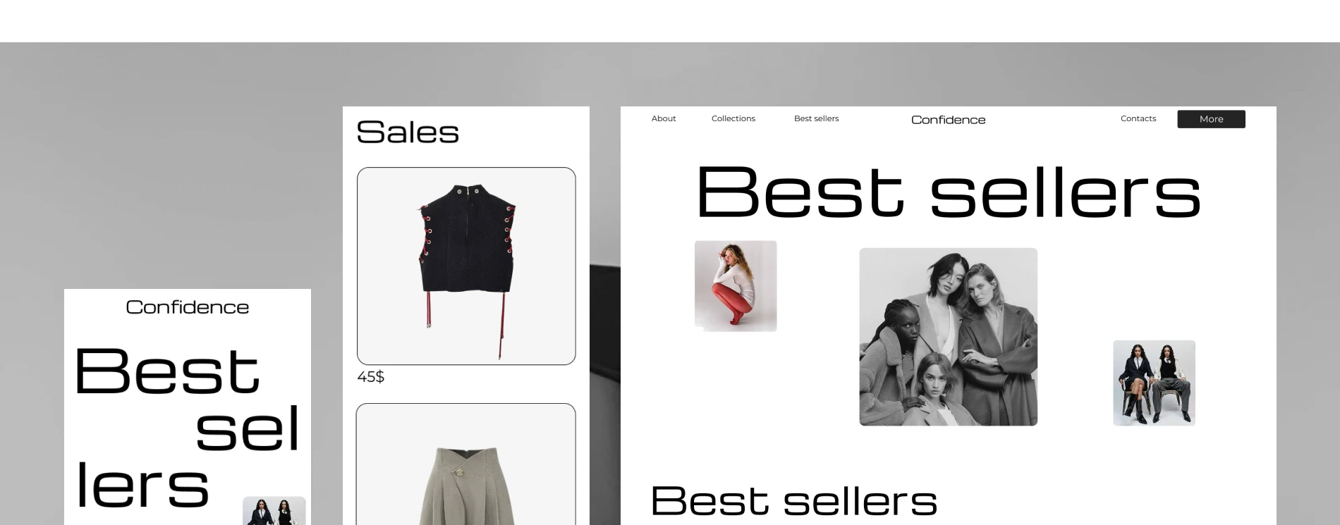 Confidence | website — Изображение №26 — Интерфейсы на Dprofile